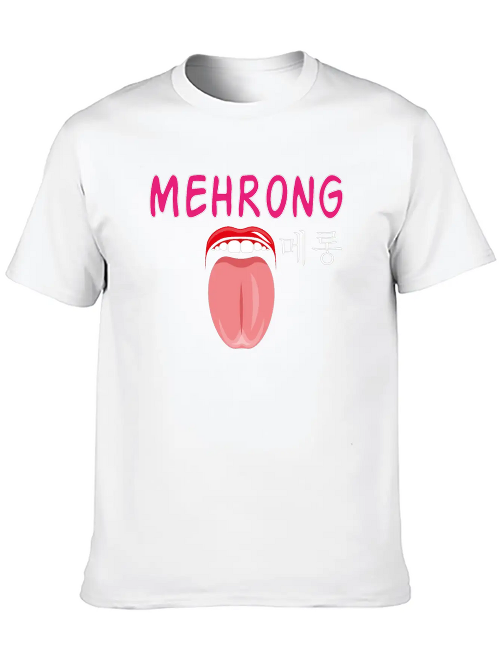 K Pop Mehrong Unisex Casual T-Shirt – Clean Design For Daily Comfort