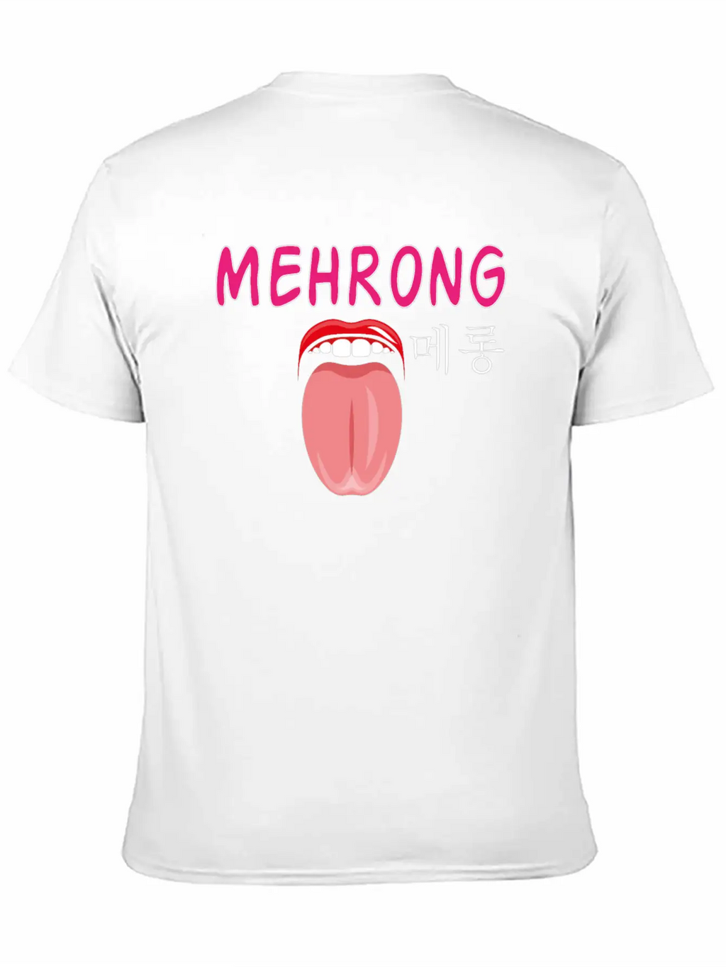 K Pop Mehrong Unisex Casual T-Shirt – Clean Design For Daily Comfort