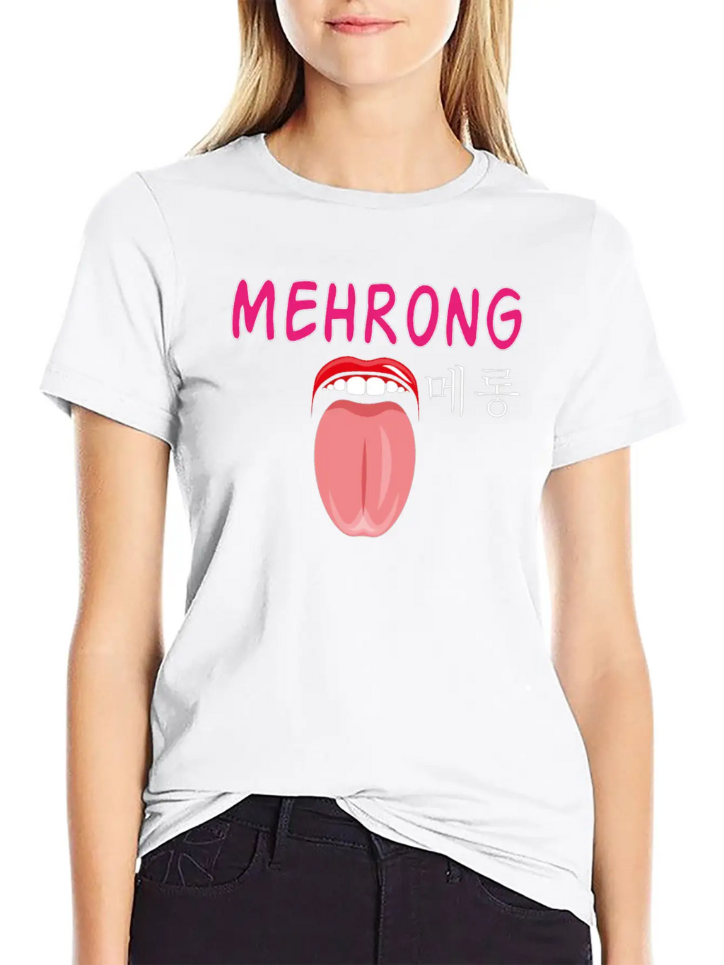 K Pop Mehrong Unisex Casual T-Shirt – Clean Design For Daily Comfort