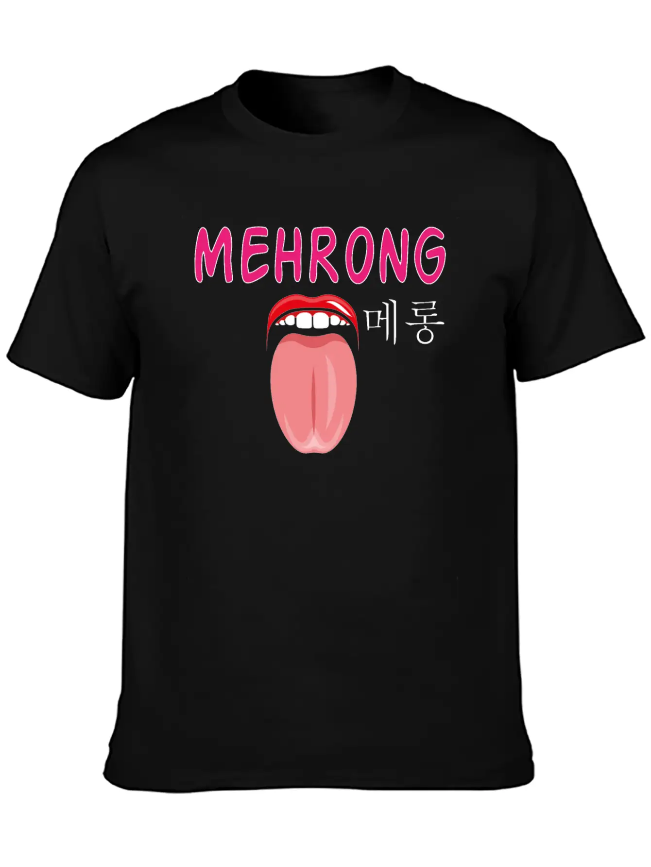 K Pop Mehrong Unisex Casual T-Shirt – Clean Design For Daily Comfort