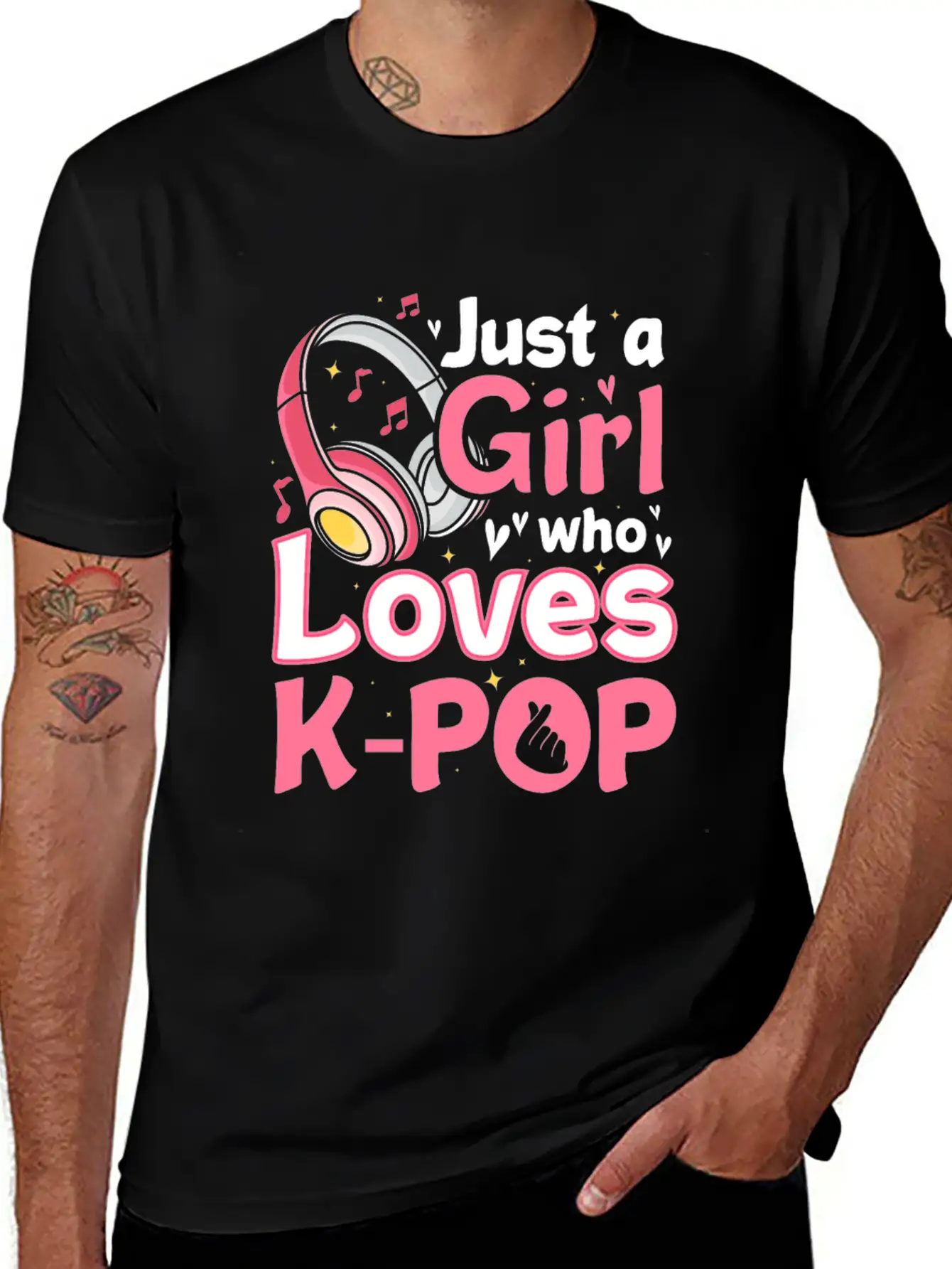 K-pop Tshirt Girl Breathable Graphic T-Shirt – Perfect For Casual Days
