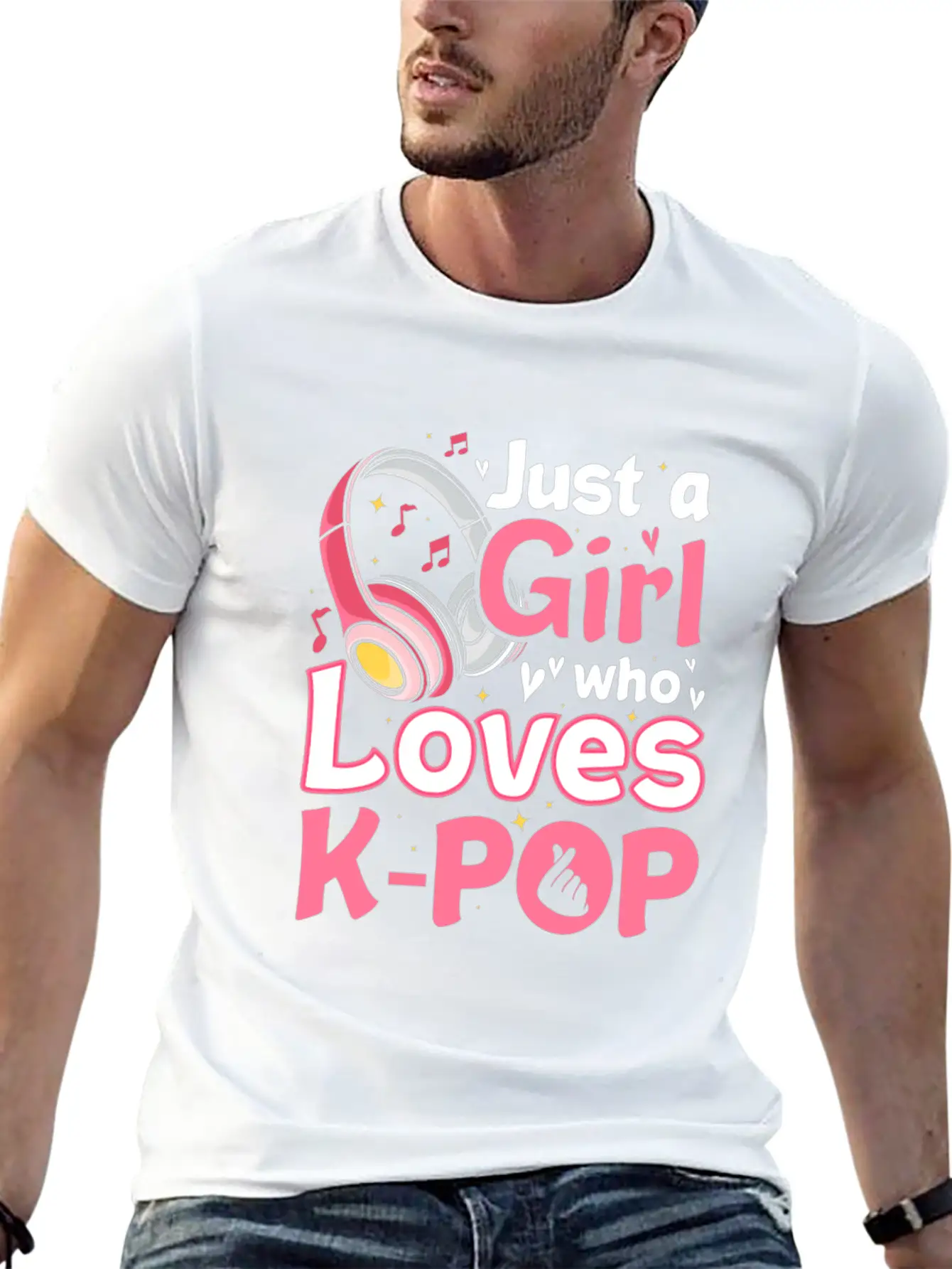 K-pop Tshirt Girl Breathable Graphic T-Shirt – Perfect For Casual Days