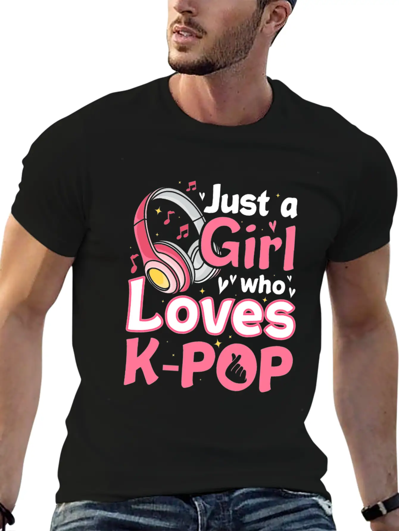 K-pop Tshirt Girl Breathable Graphic T-Shirt – Perfect For Casual Days