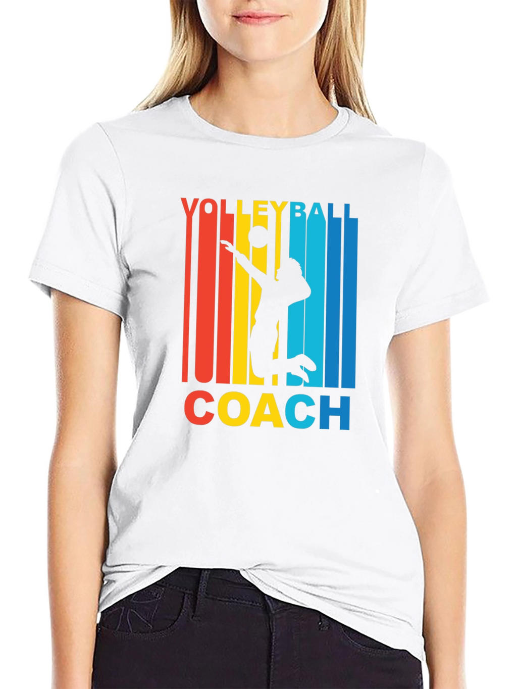 Volleyball Coach Graphic Tee