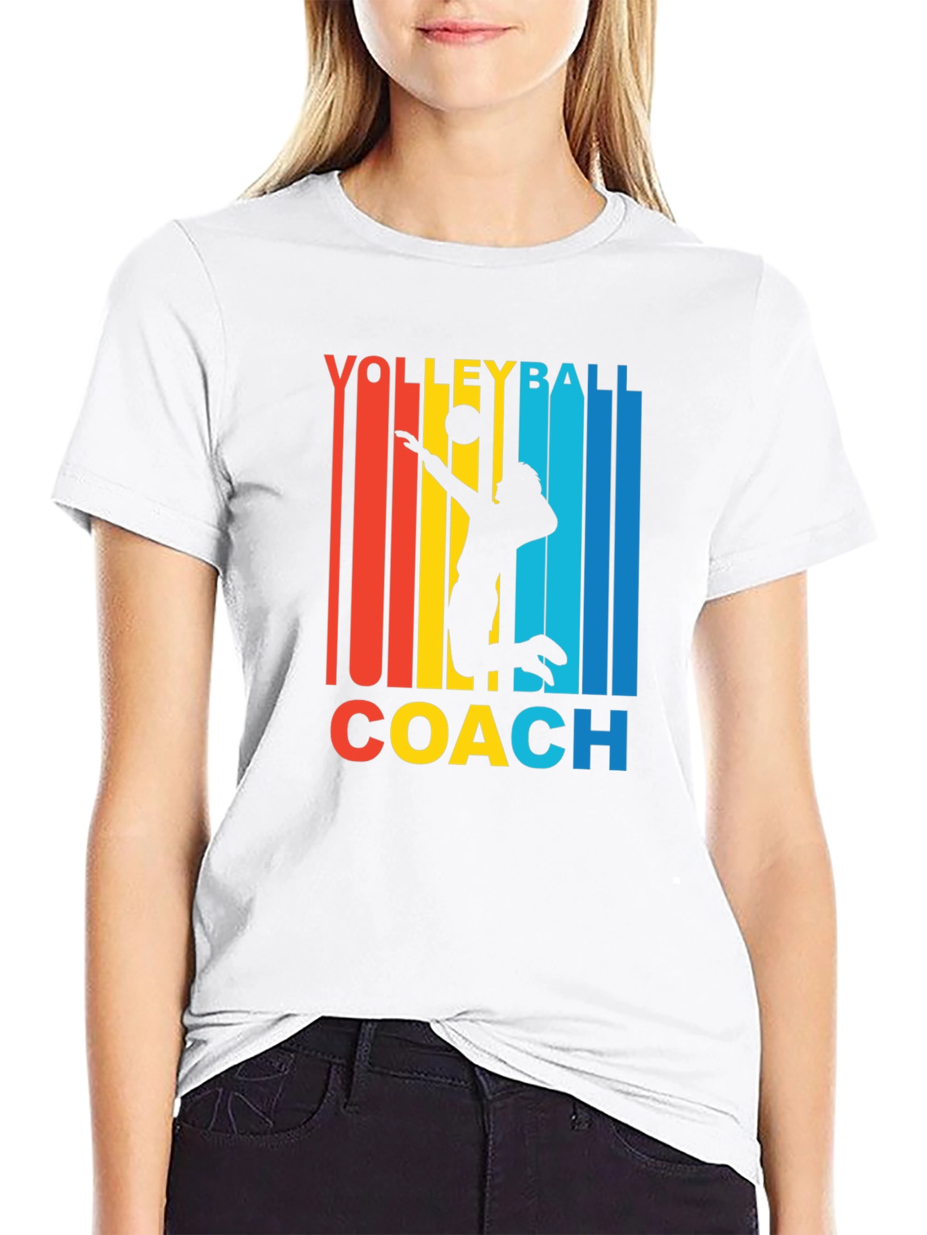 Volleyball Coach Graphic Tee