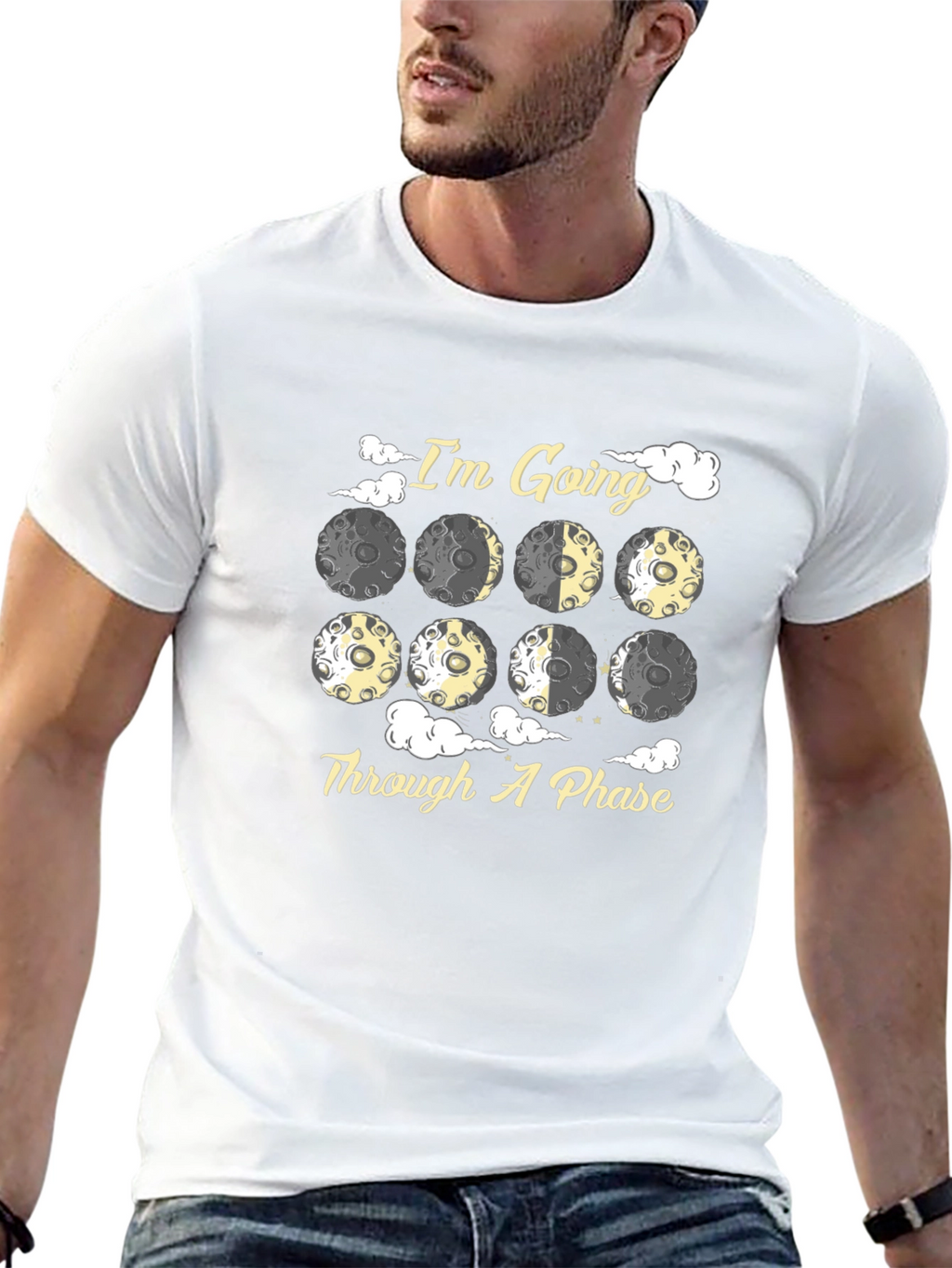 Im Going Through A Phase Moon T-Shirt