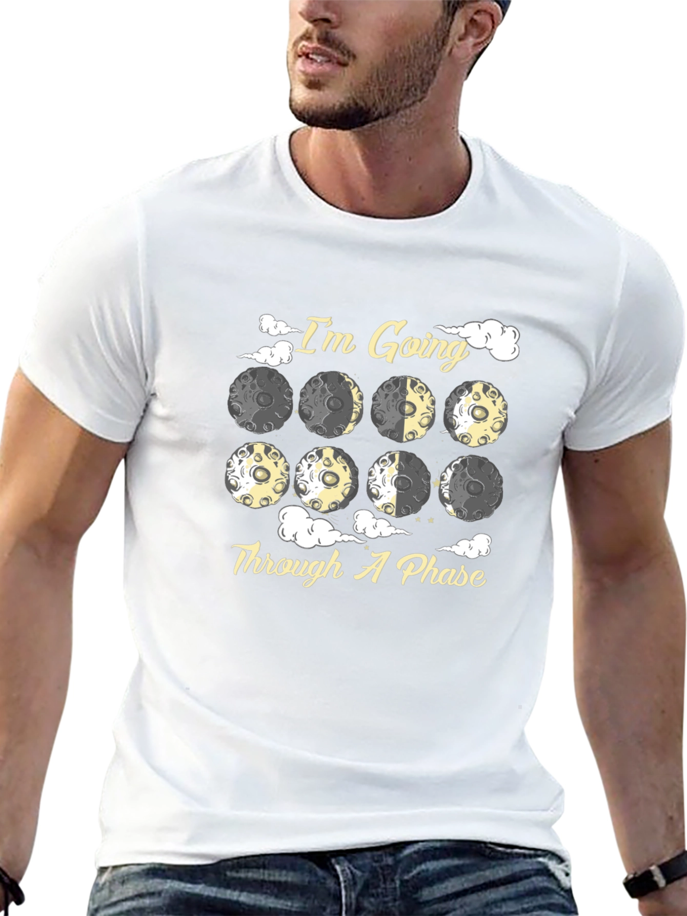 Im Going Through A Phase Moon T-Shirt