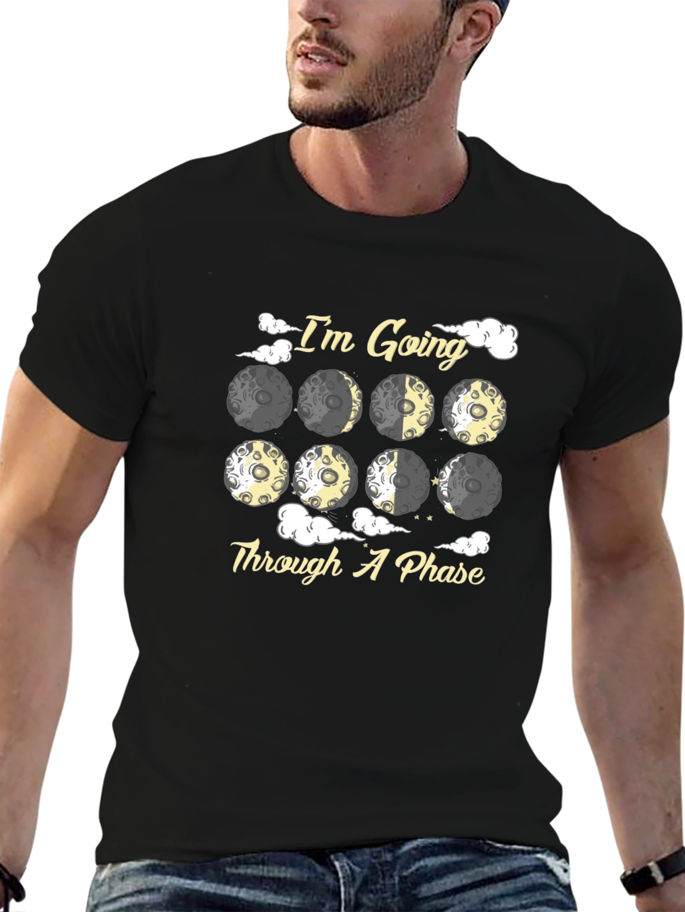 Im Going Through A Phase Moon T-Shirt