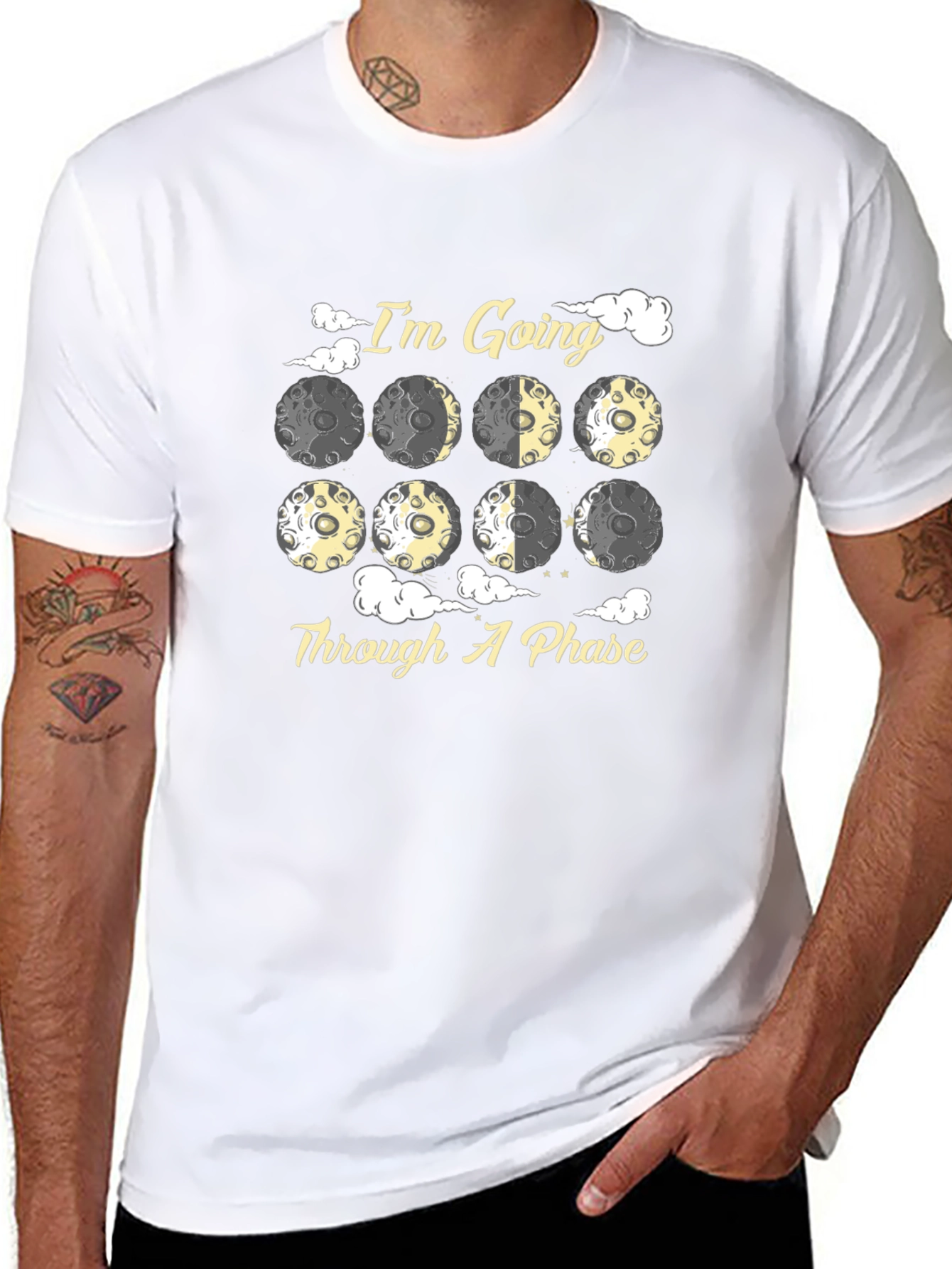 Im Going Through A Phase Moon T-Shirt