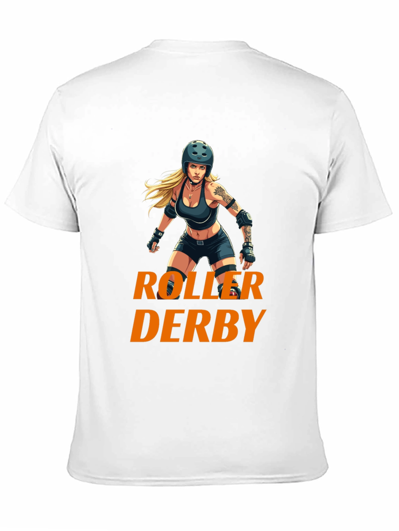 Roller Derby Graphic Tee - Black