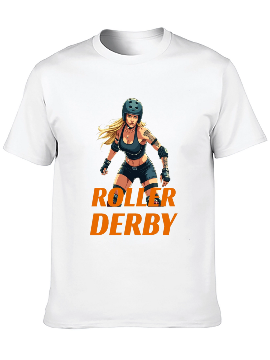 Roller Derby Graphic Tee - Black