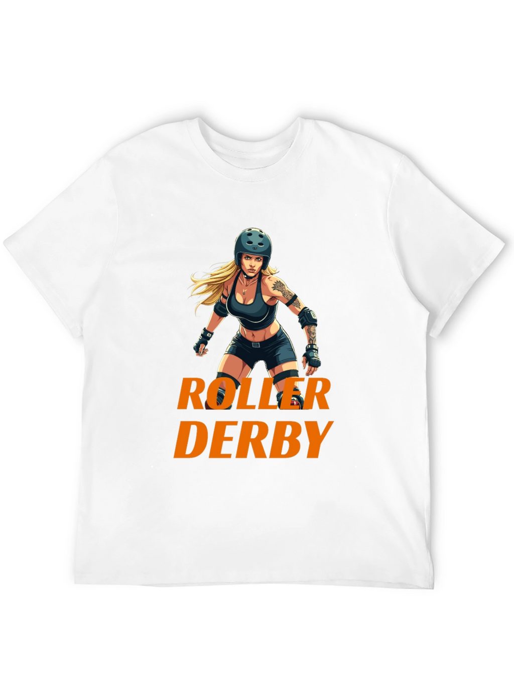 Roller Derby Graphic Tee - Black