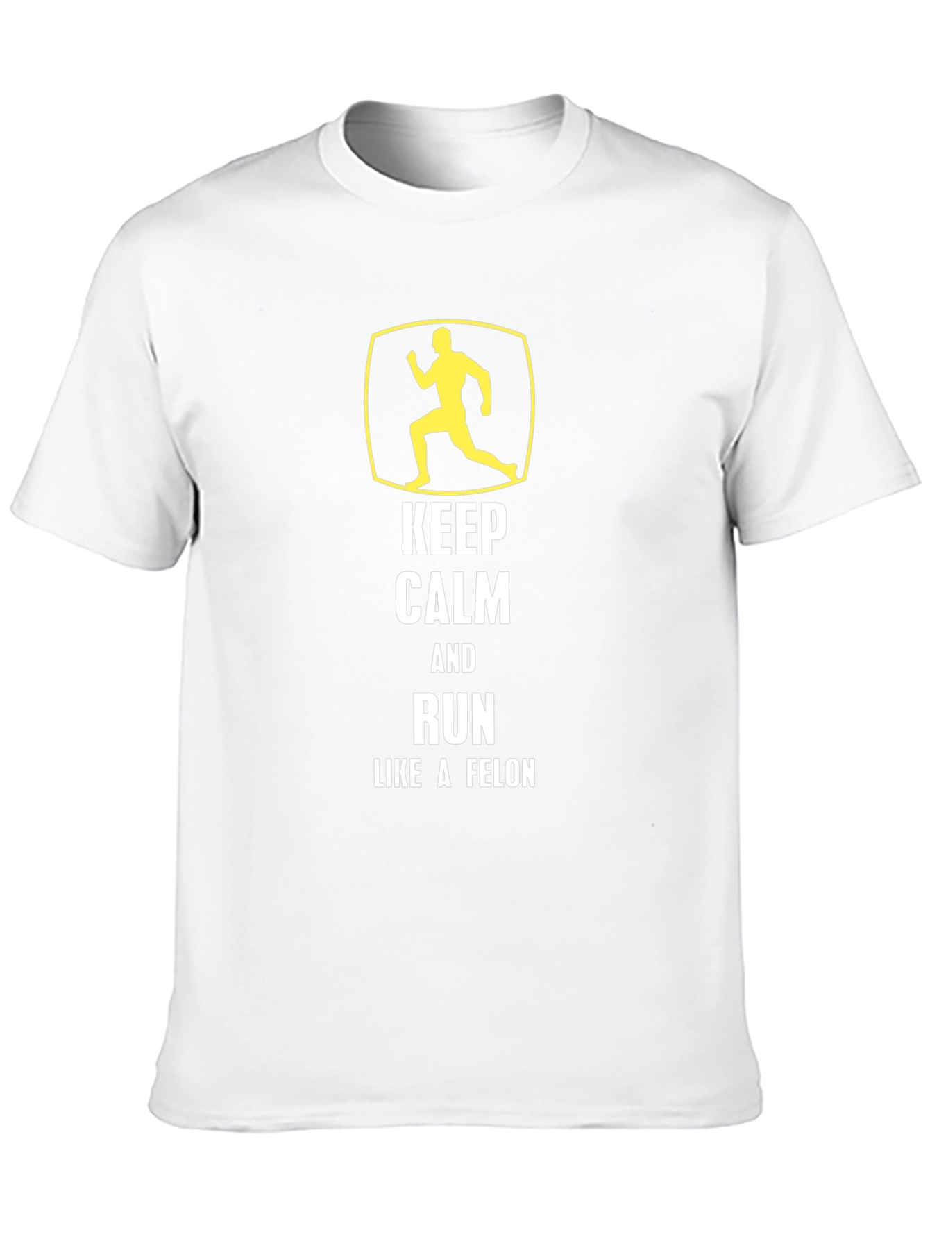 Keep Calm Run Like A Felon Graphic Tee