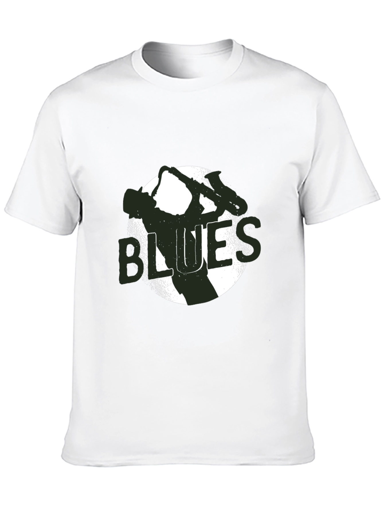 Blues Music T-Shirt - Black Graphic Tee