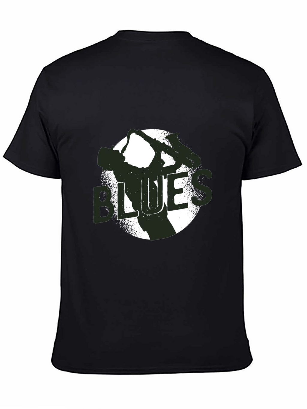 Blues Music T-Shirt - Black Graphic Tee