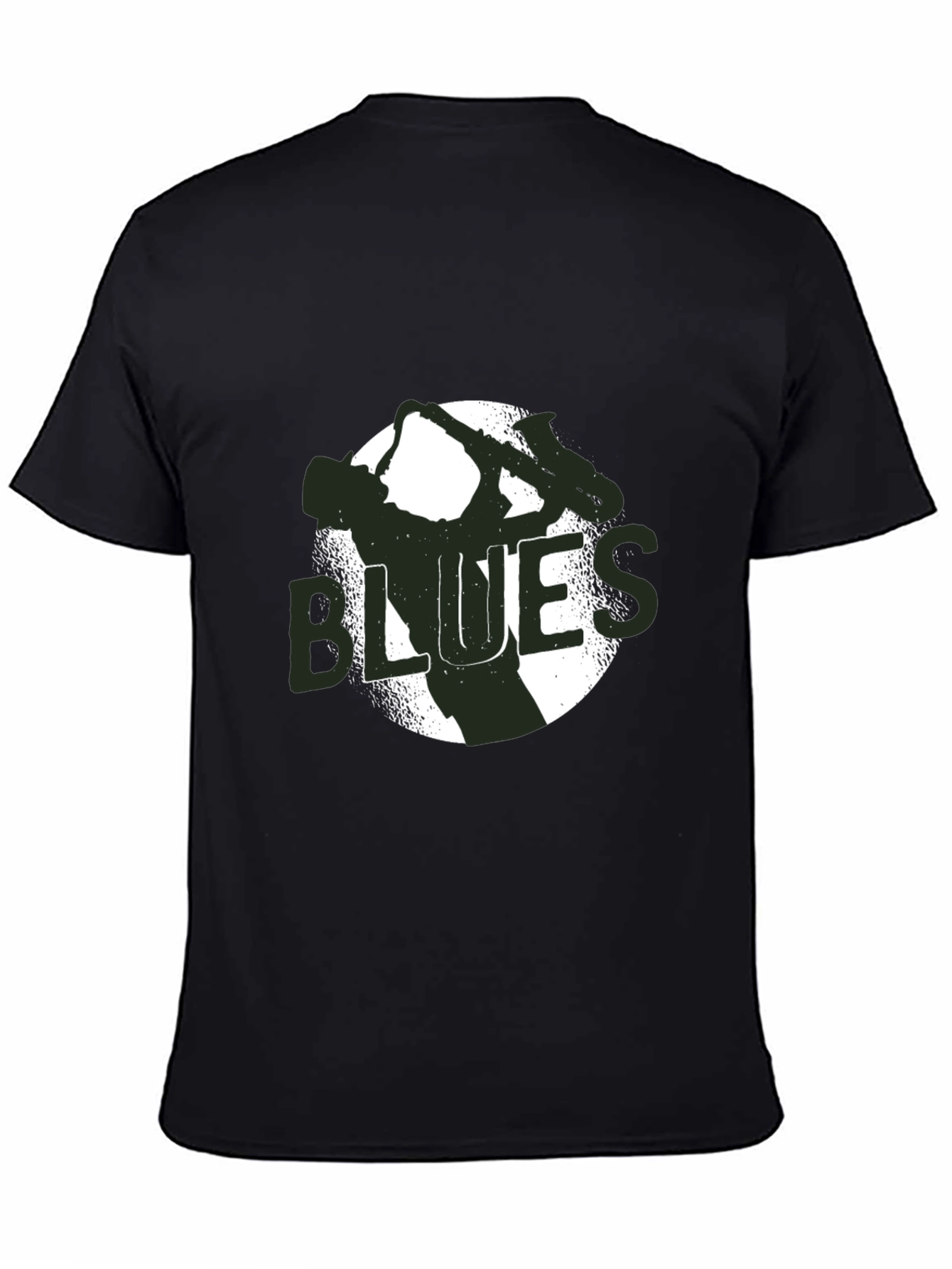 Blues Music T-Shirt - Black Graphic Tee