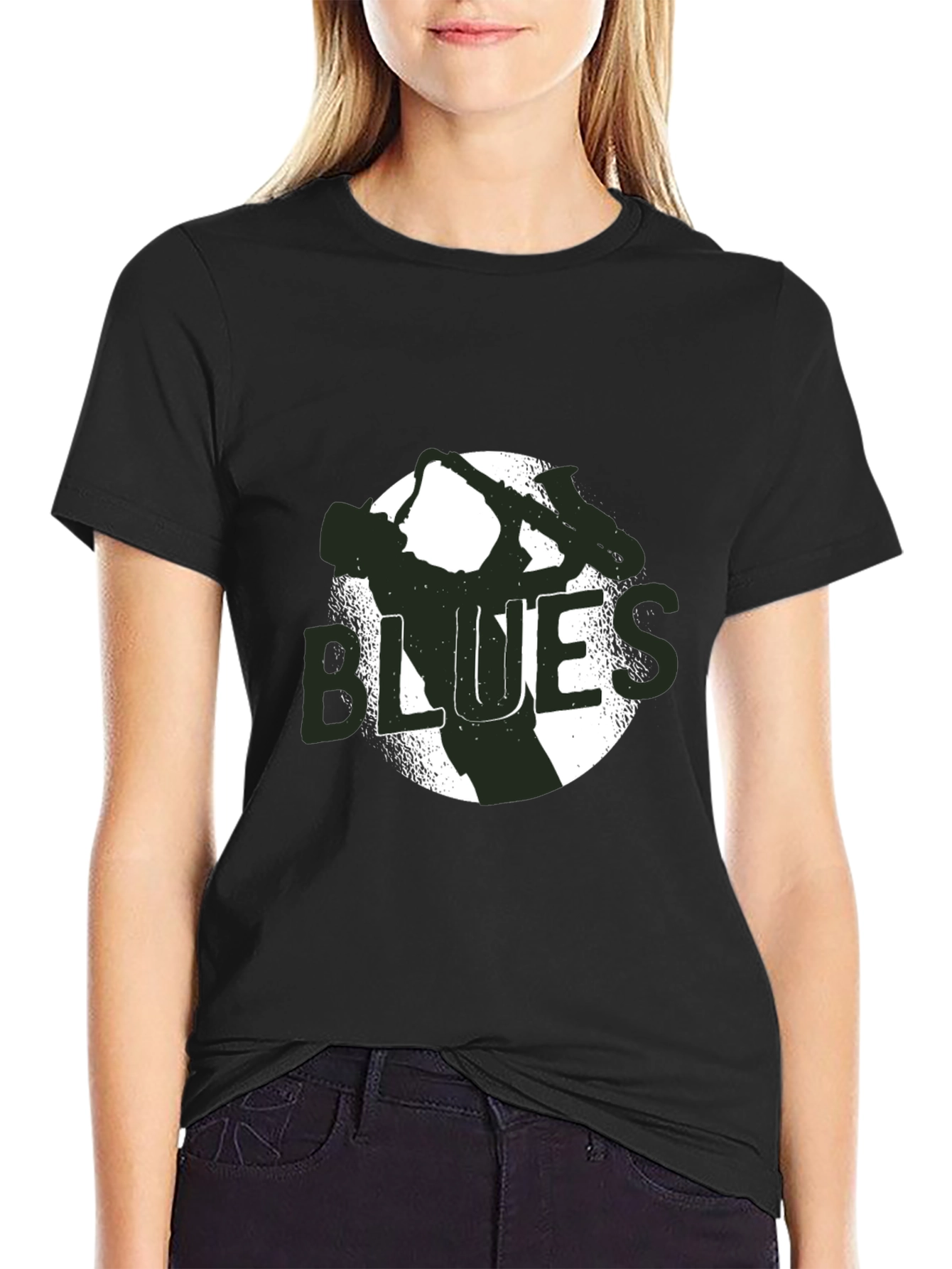 Blues Music T-Shirt - Black Graphic Tee