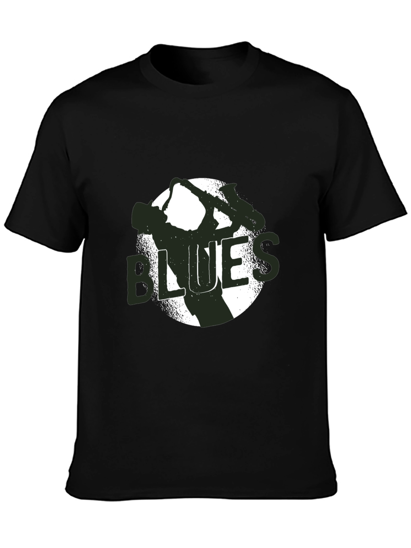 Blues Music T-Shirt - Black Graphic Tee