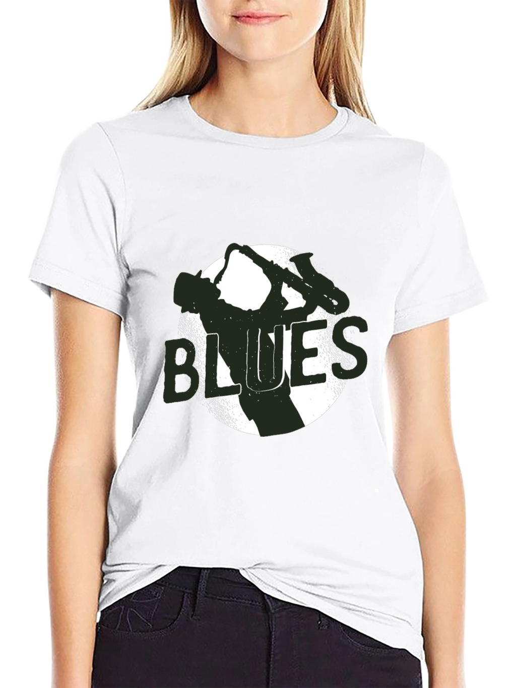 Blues Music T-Shirt - Black Graphic Tee
