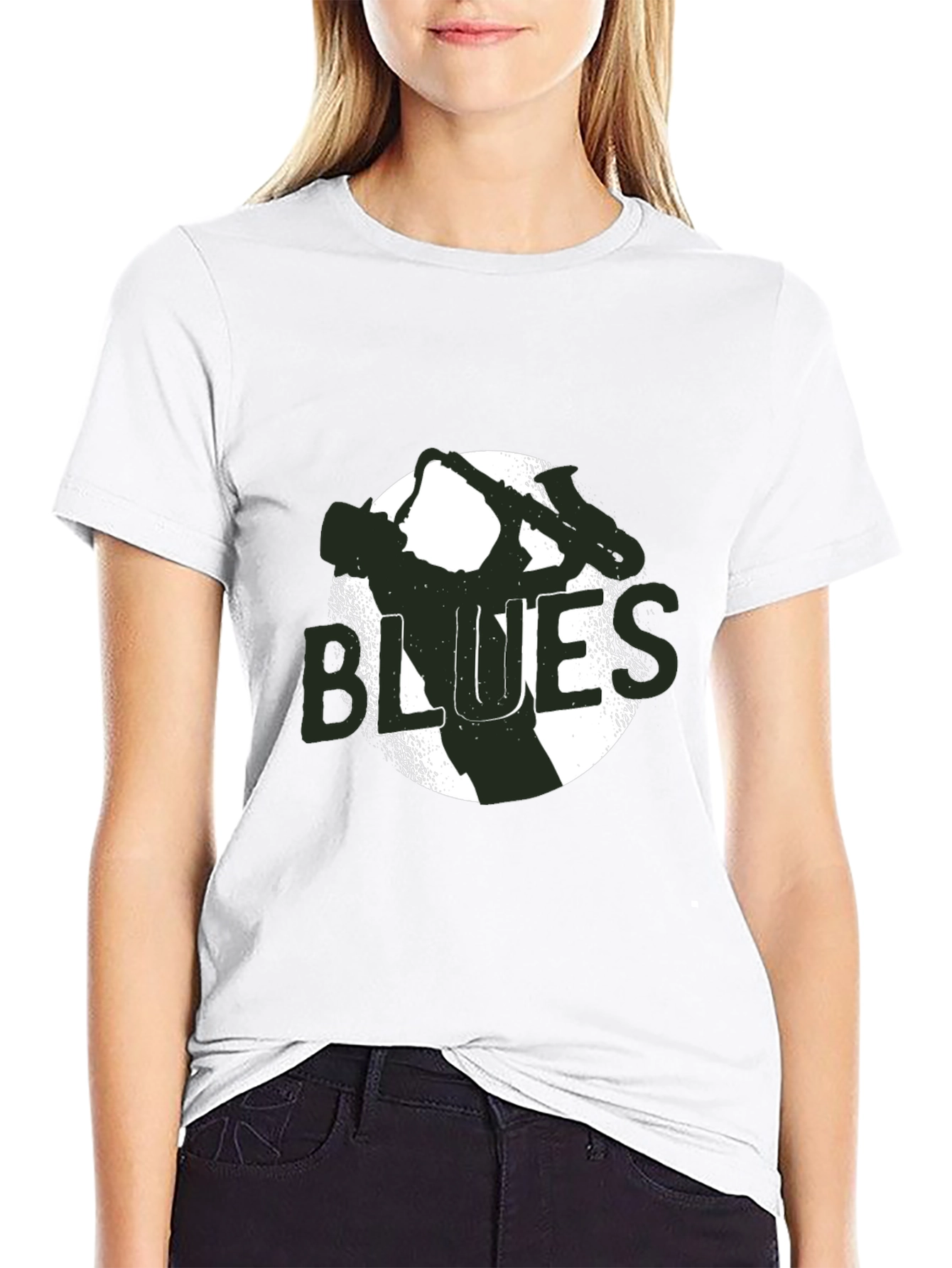 Blues Music T-Shirt - Black Graphic Tee