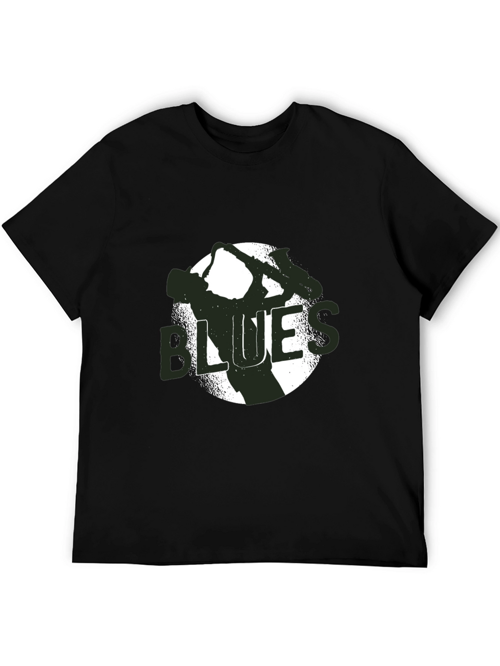 Blues Music T-Shirt - Black Graphic Tee