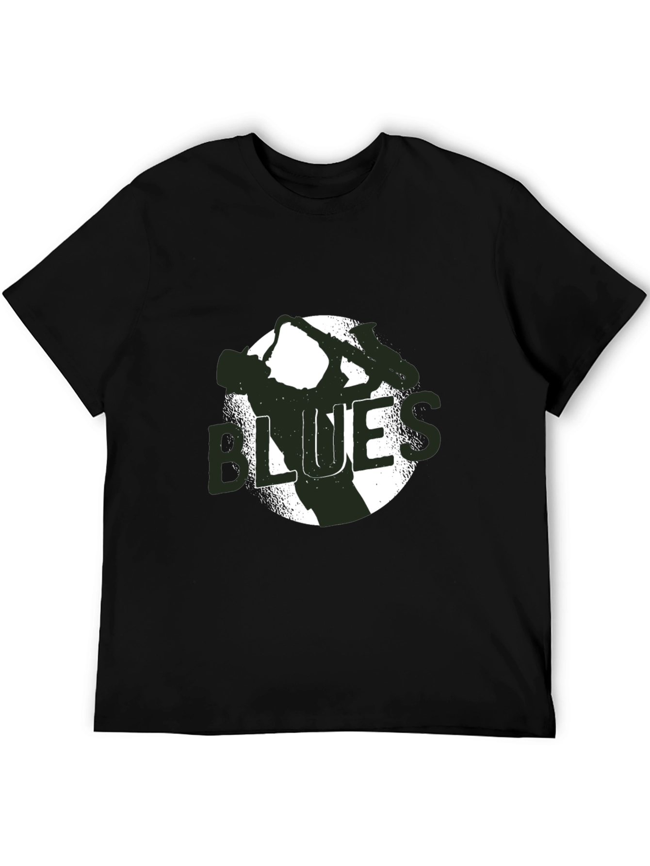 Blues Music T-Shirt - Black Graphic Tee