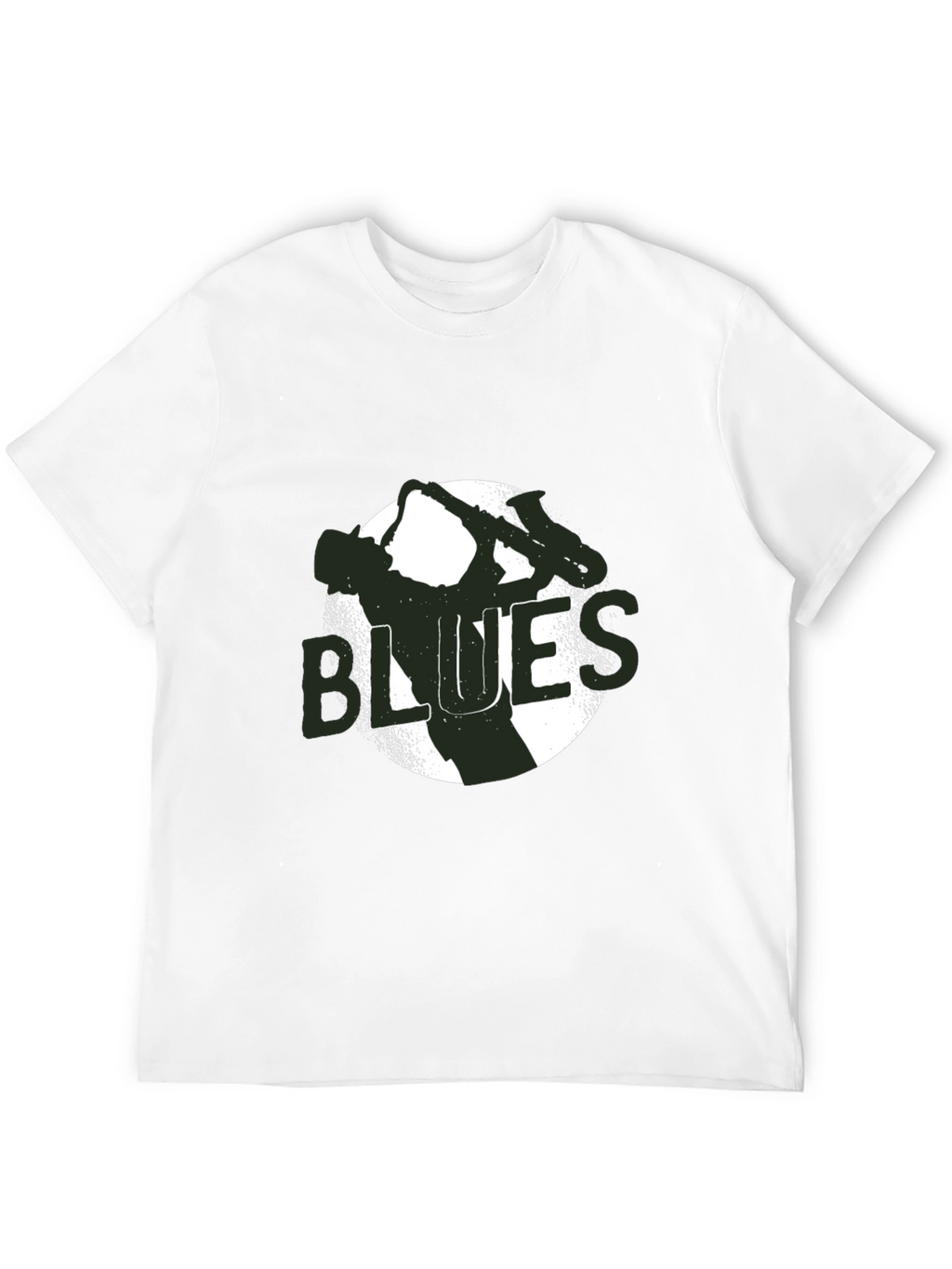 Blues Music T-Shirt - Black Graphic Tee