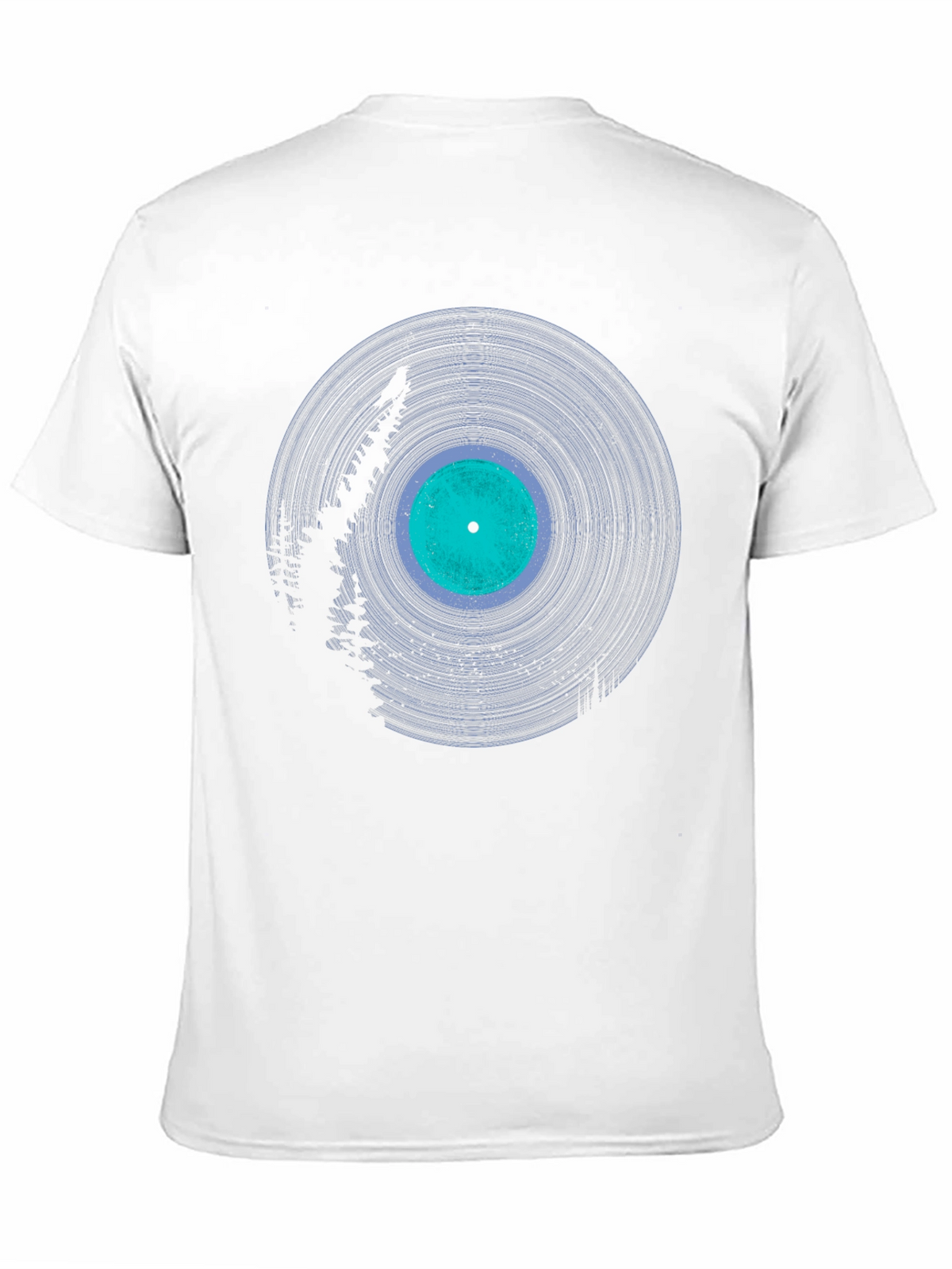 Vinyl Record Graphic Tee - Stylish Music Lover Shirt