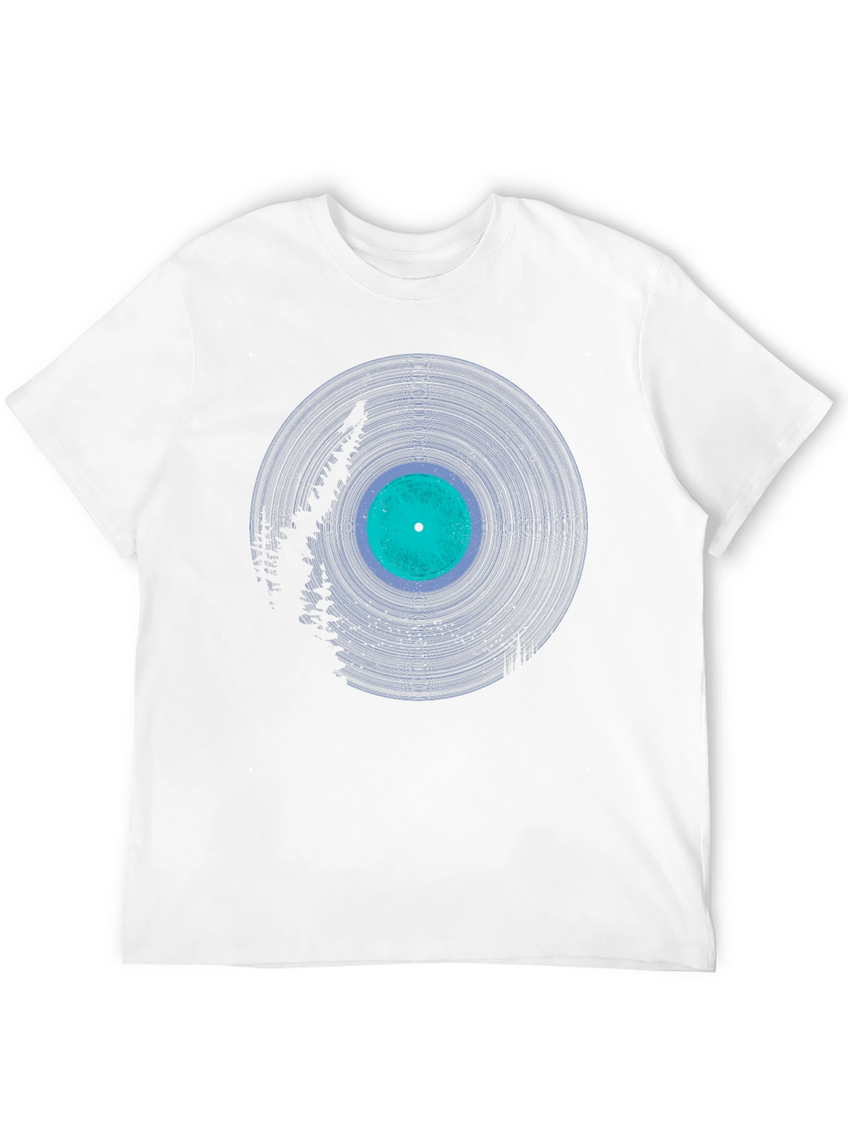 Vinyl Record Graphic Tee - Stylish Music Lover Shirt