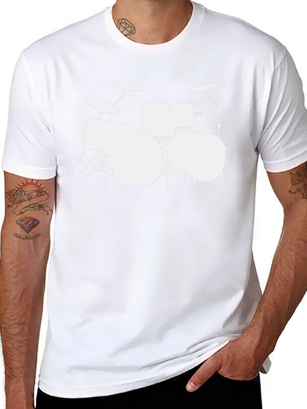 Drum Kit Graphic T-Shirt