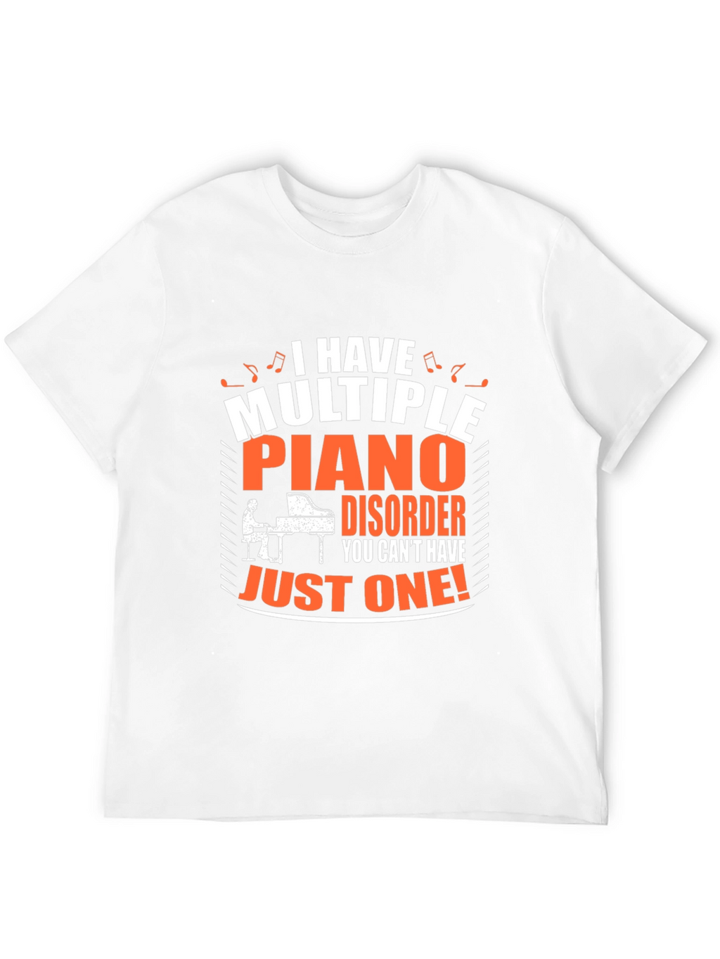 Multiple Piano Disorder Graphic Tee
