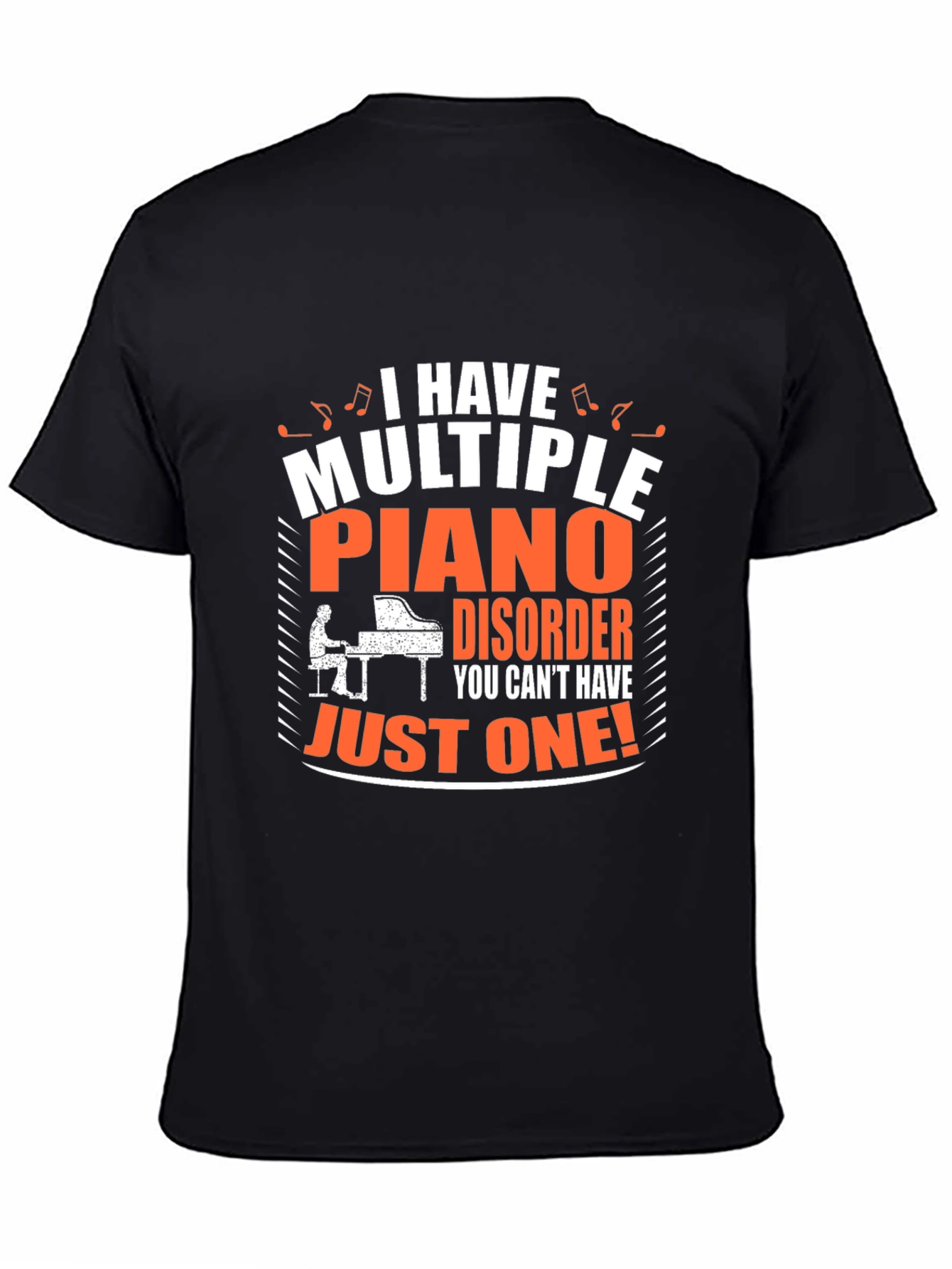 Multiple Piano Disorder Graphic Tee