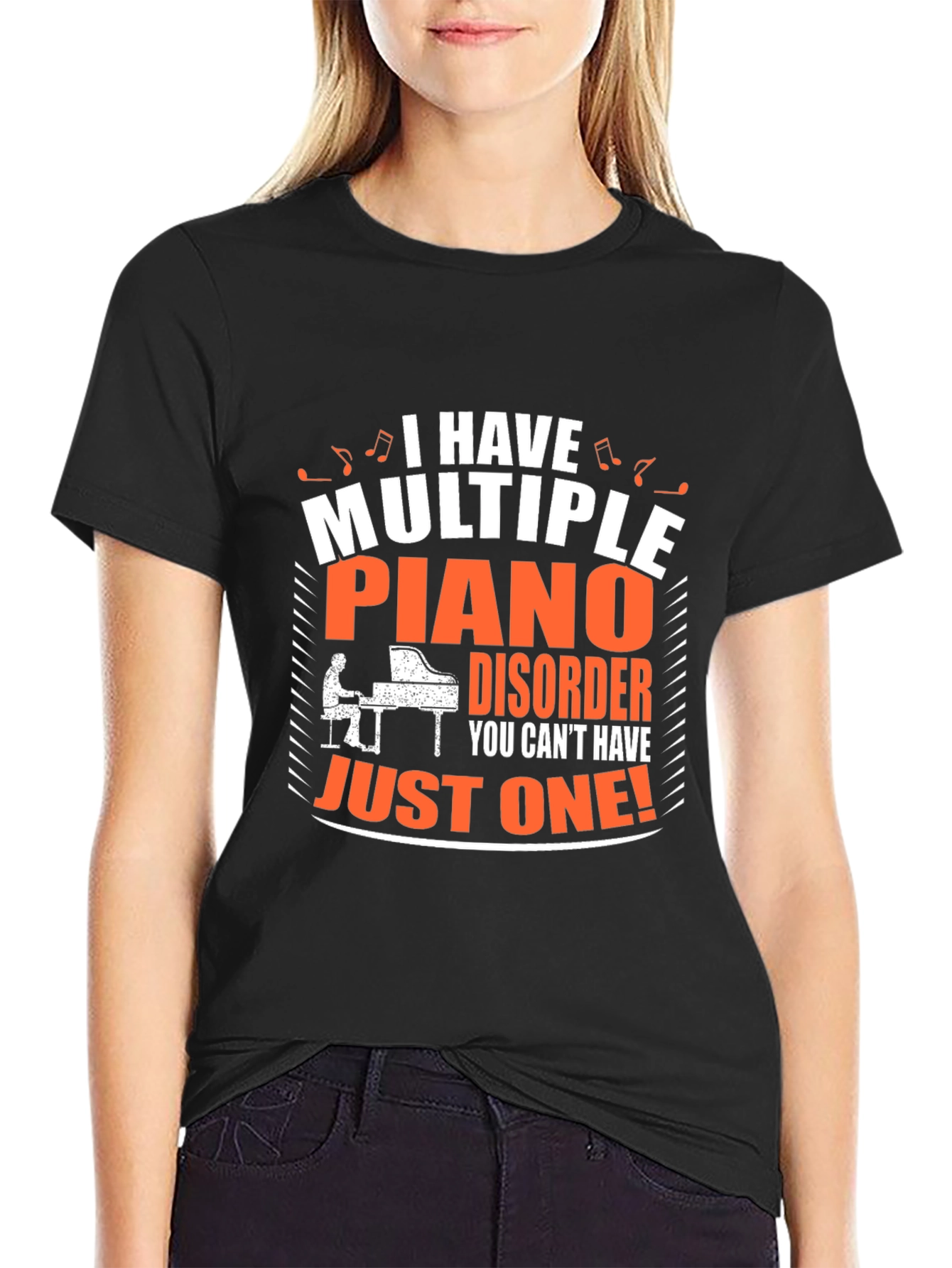 Multiple Piano Disorder Graphic Tee