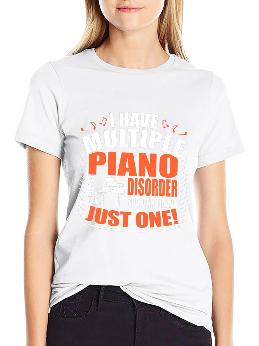 Multiple Piano Disorder Graphic Tee
