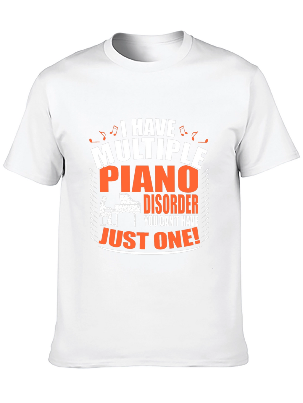 Multiple Piano Disorder Graphic Tee