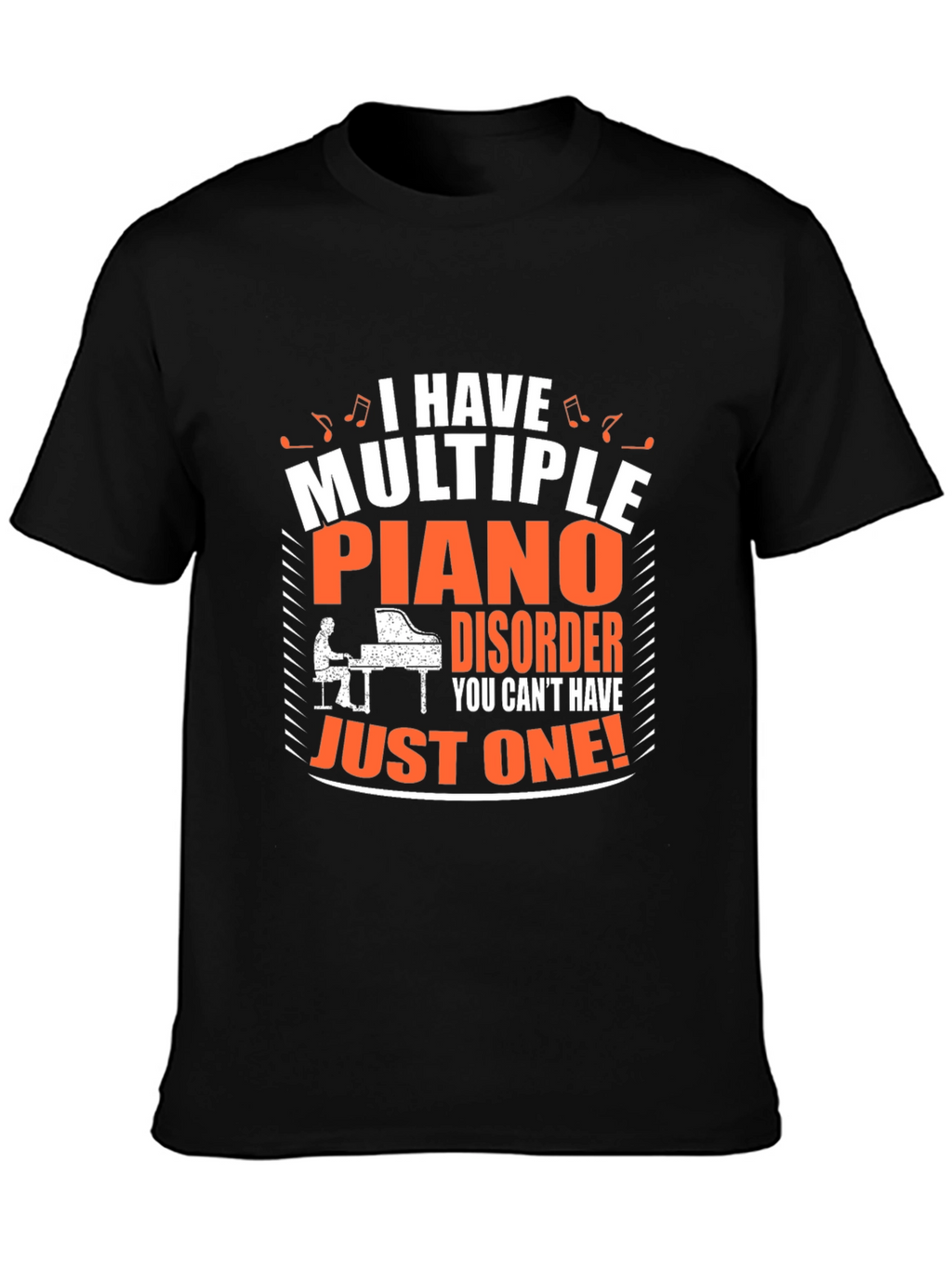 Multiple Piano Disorder Graphic Tee