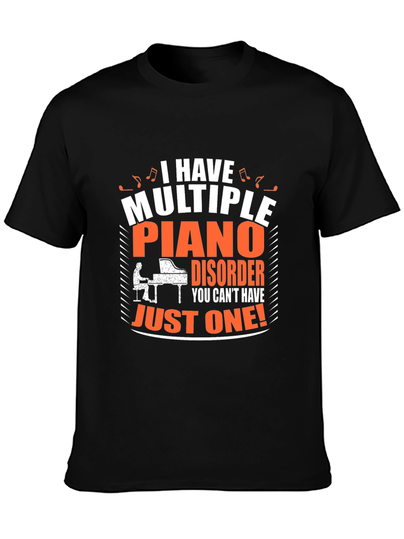 Multiple Piano Disorder Graphic Tee