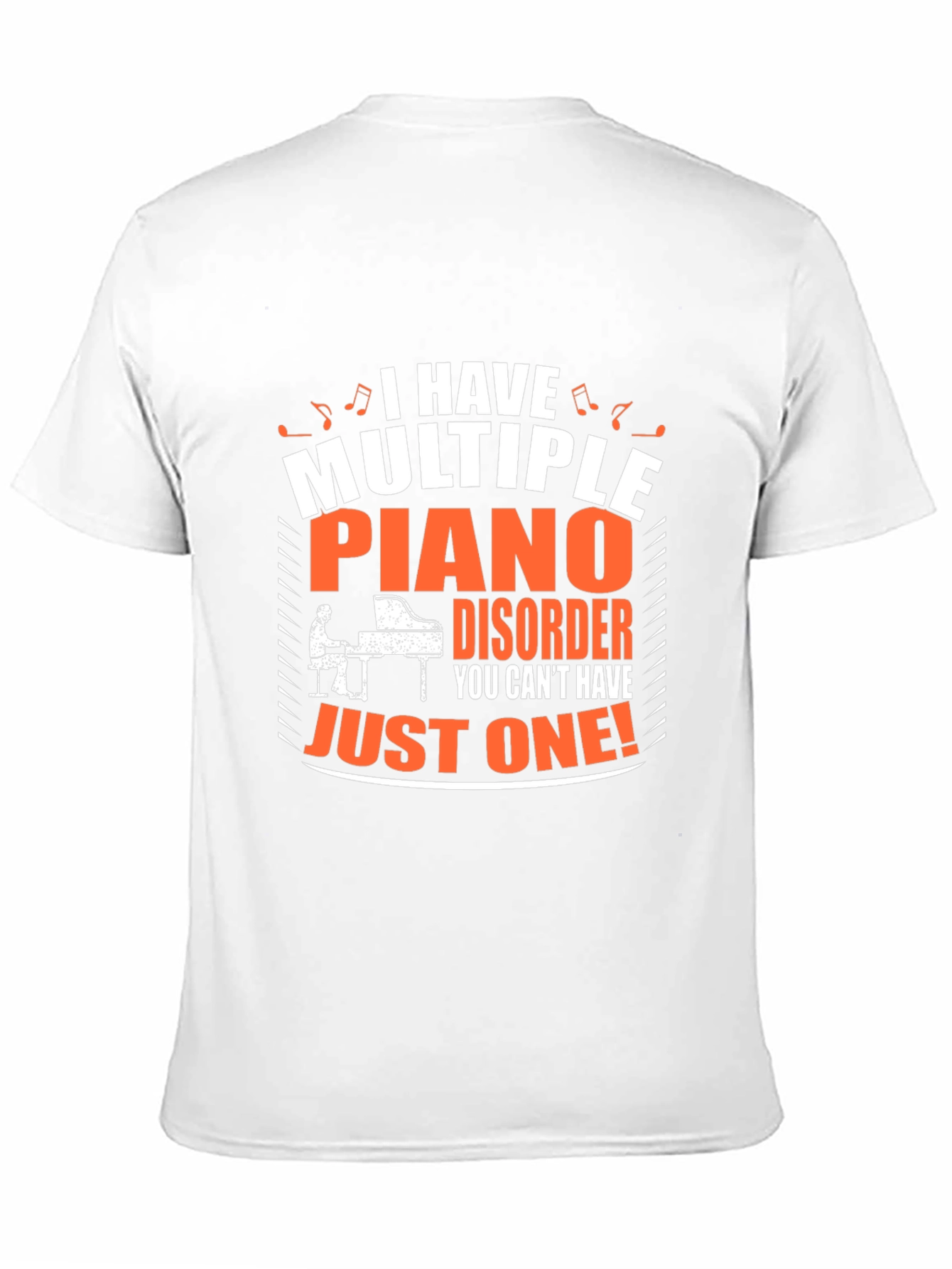 Multiple Piano Disorder Graphic Tee