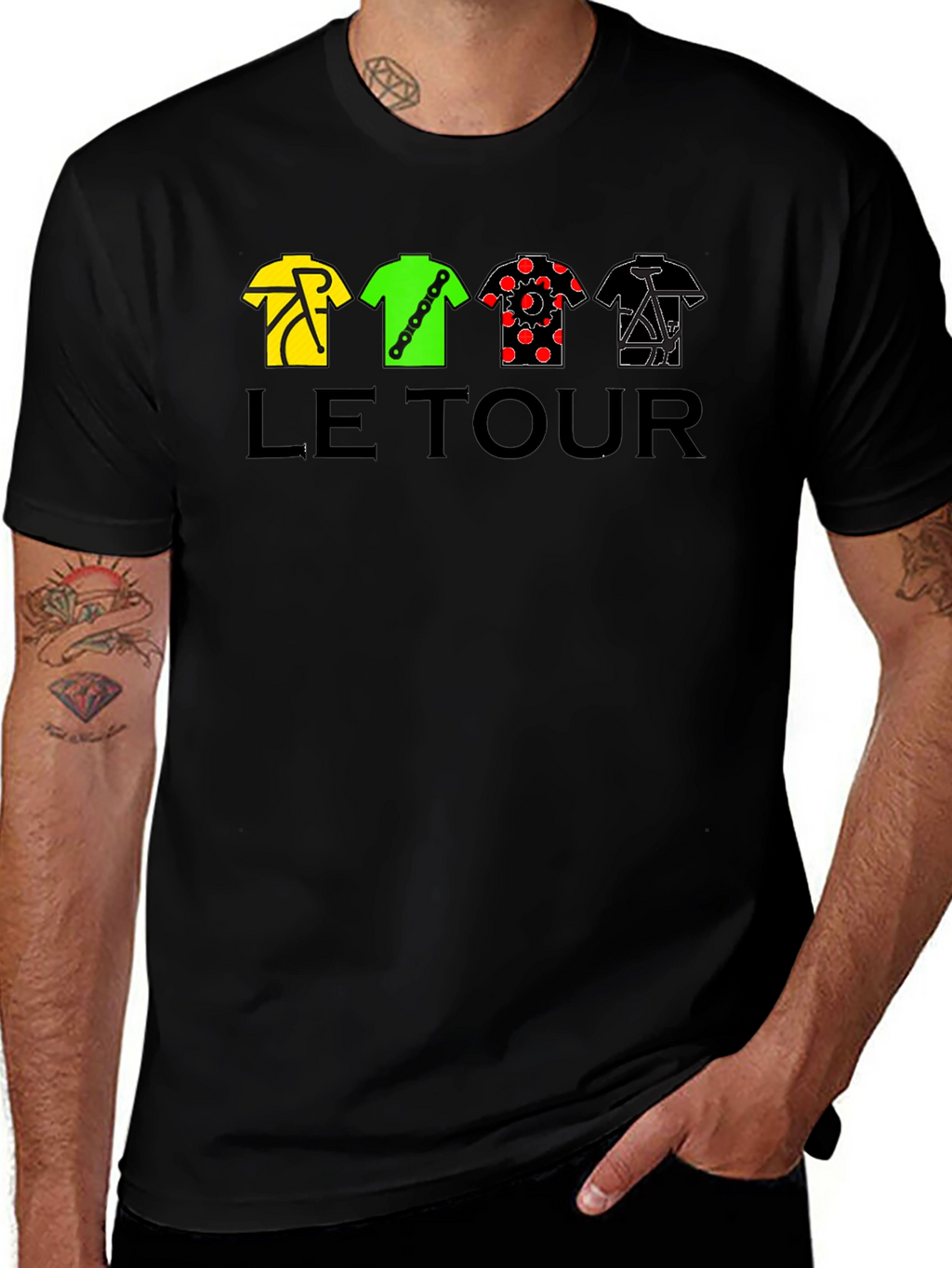 Le Tour Cycling T-Shirt
