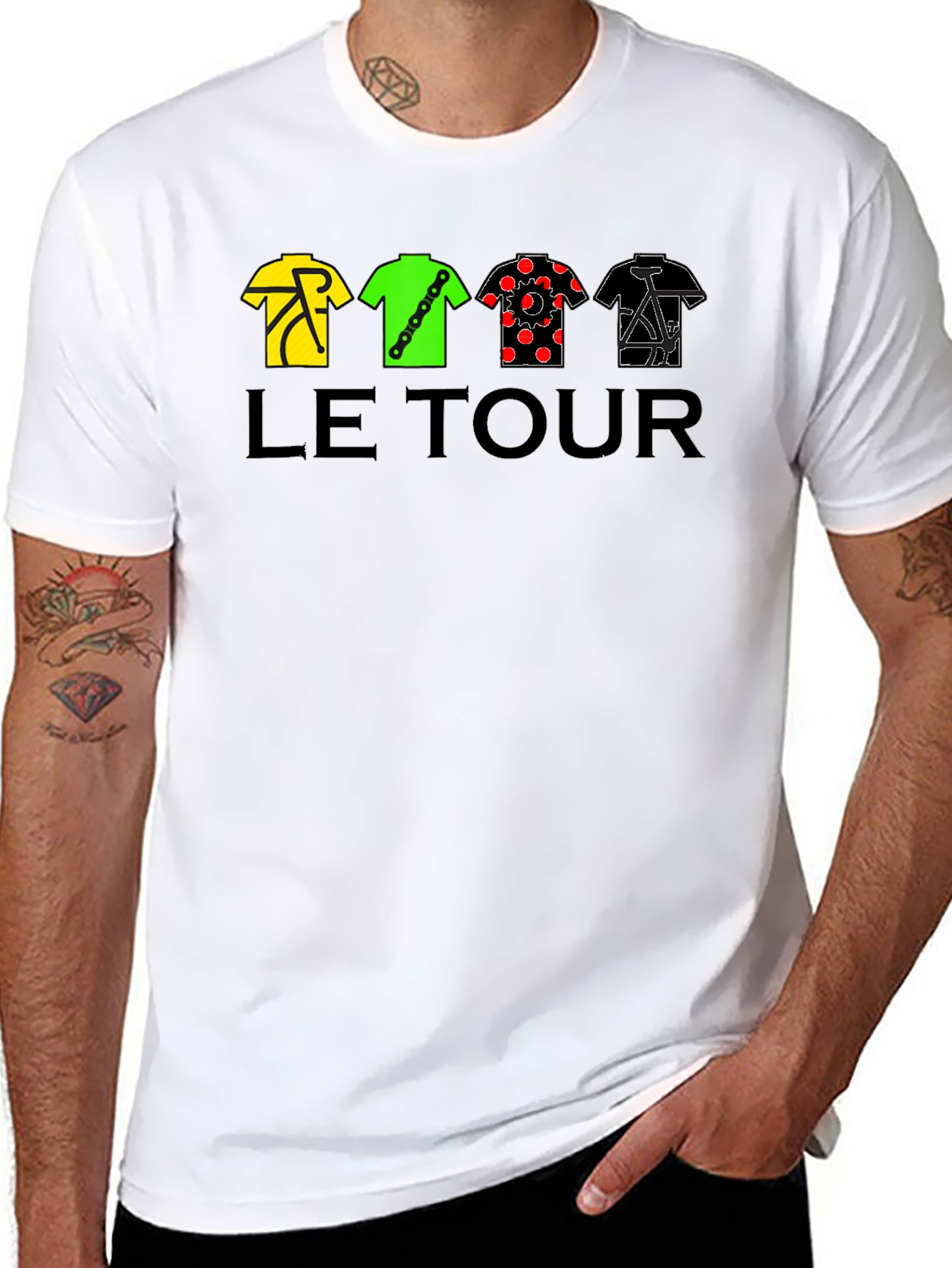 Le Tour Cycling T-Shirt