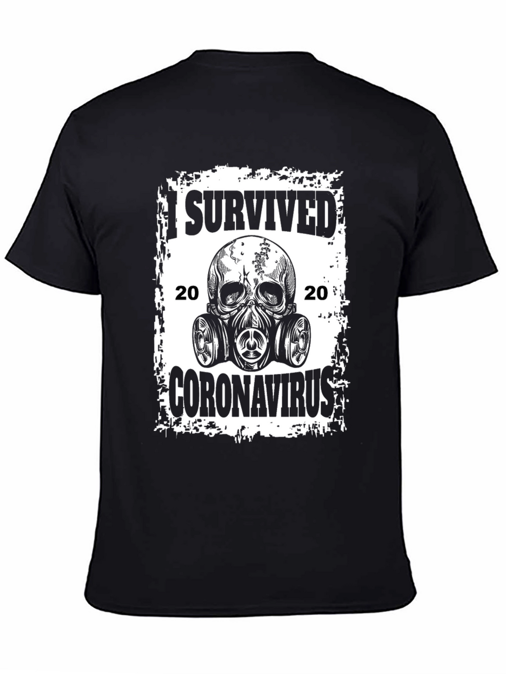 I Survived Coronavirus 2020 Graphic T-Shirt