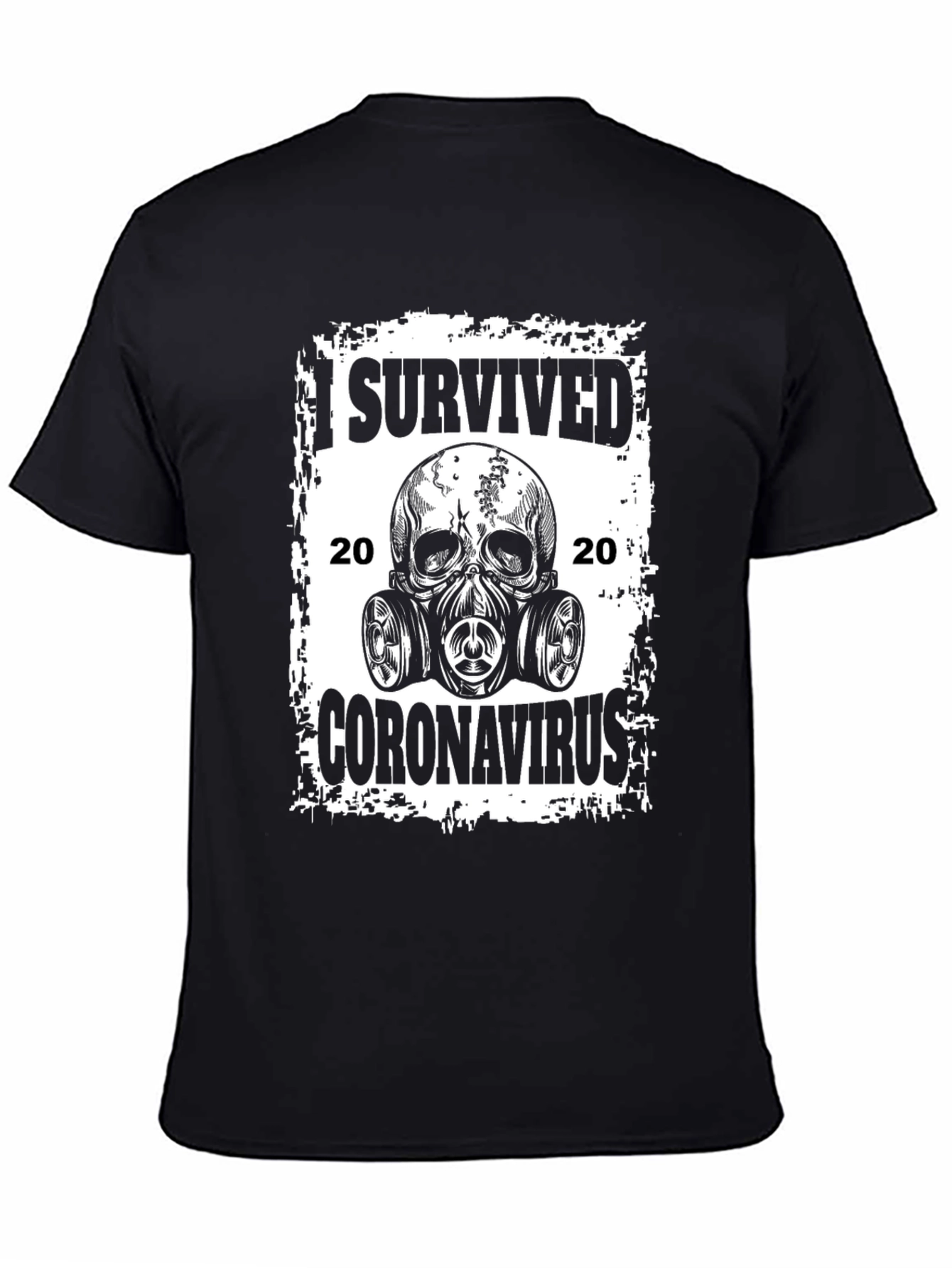 I Survived Coronavirus 2020 Graphic T-Shirt