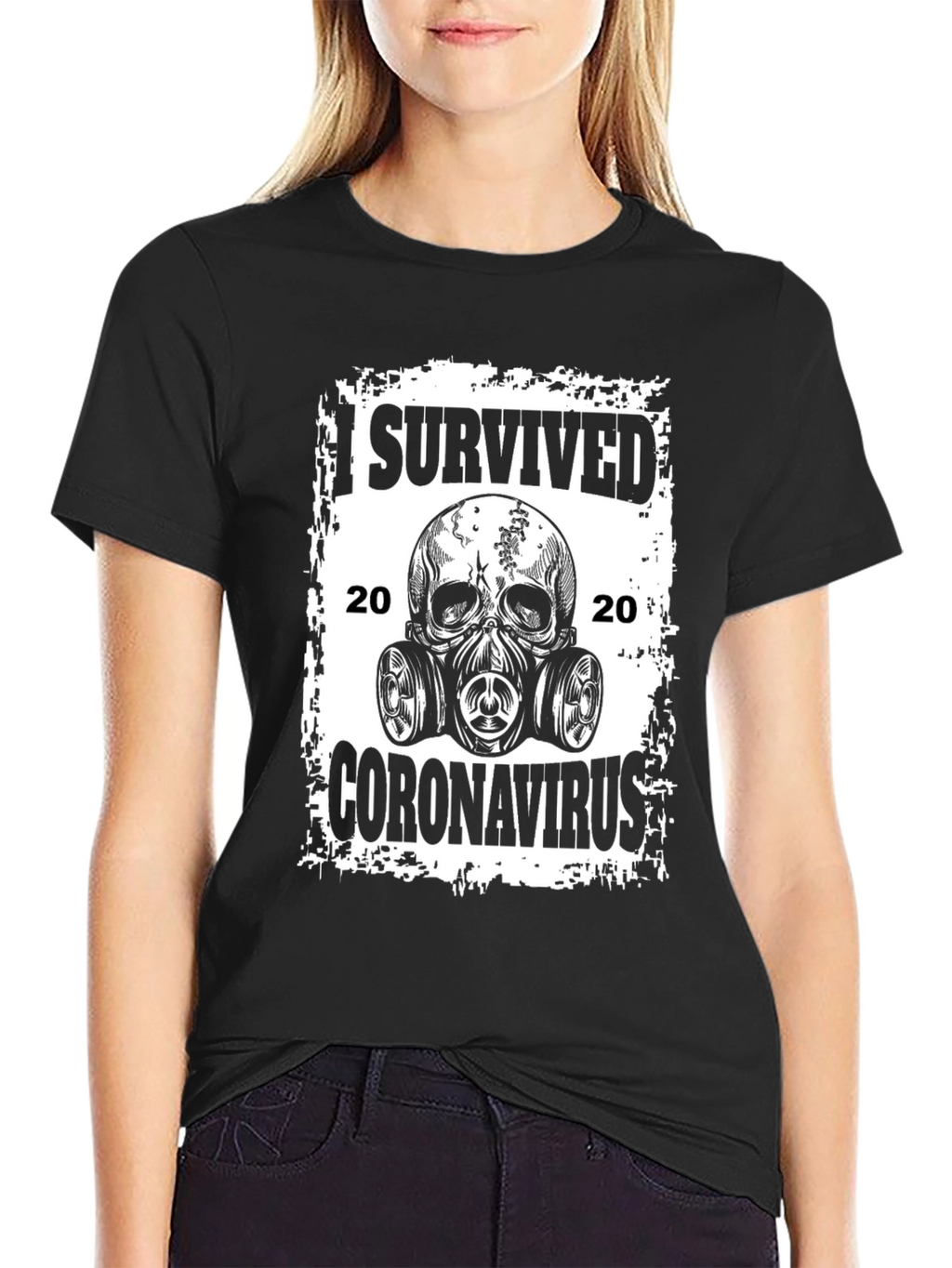 I Survived Coronavirus 2020 Graphic T-Shirt