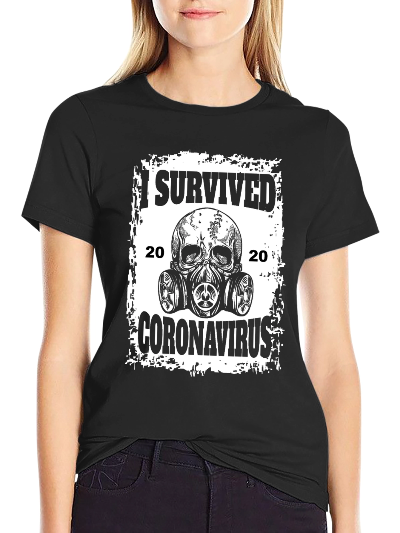 I Survived Coronavirus 2020 Graphic T-Shirt