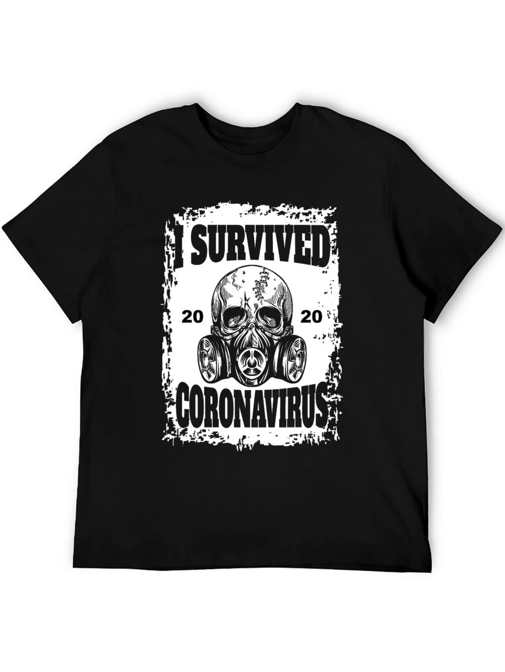 I Survived Coronavirus 2020 Graphic T-Shirt
