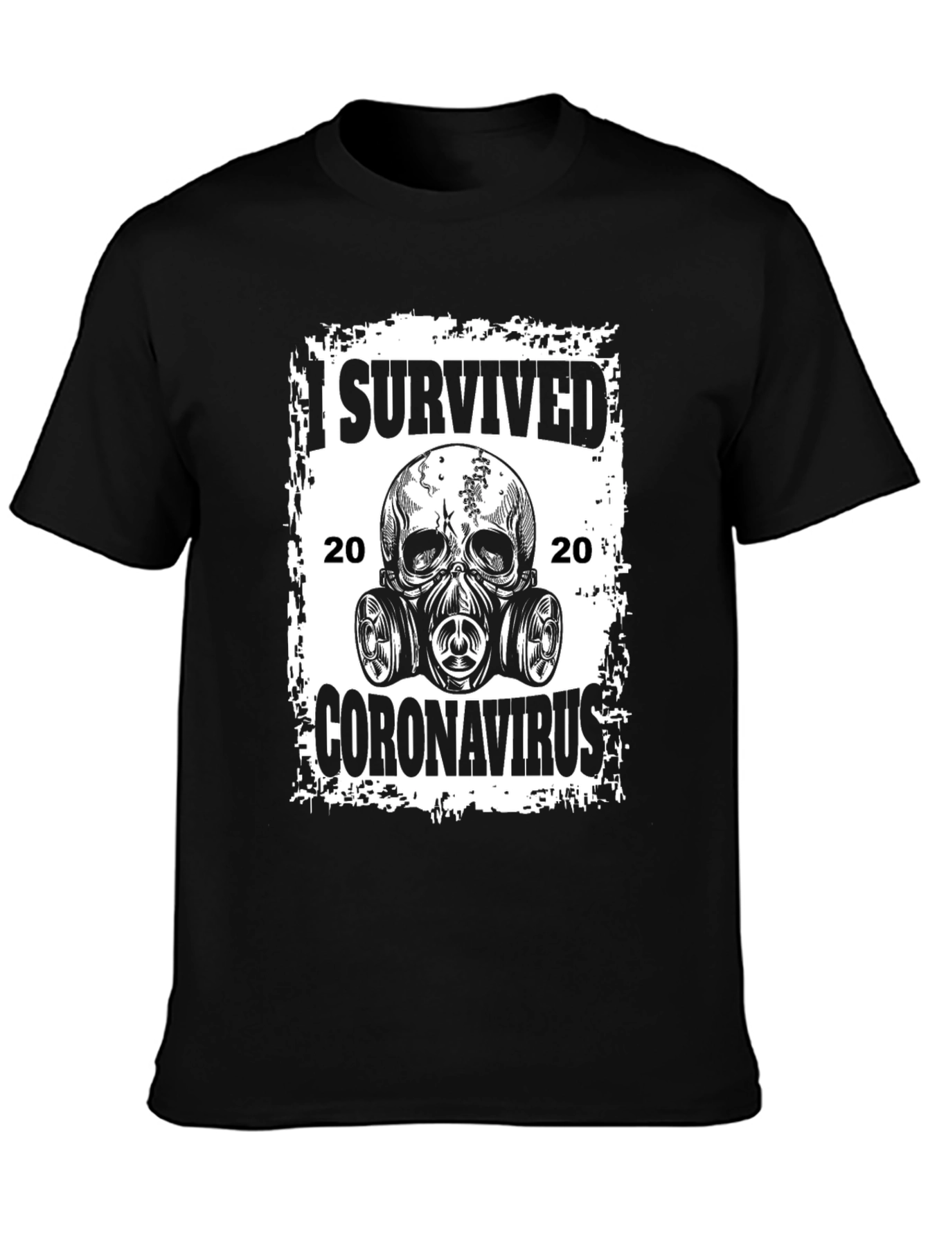 I Survived Coronavirus 2020 Graphic T-Shirt