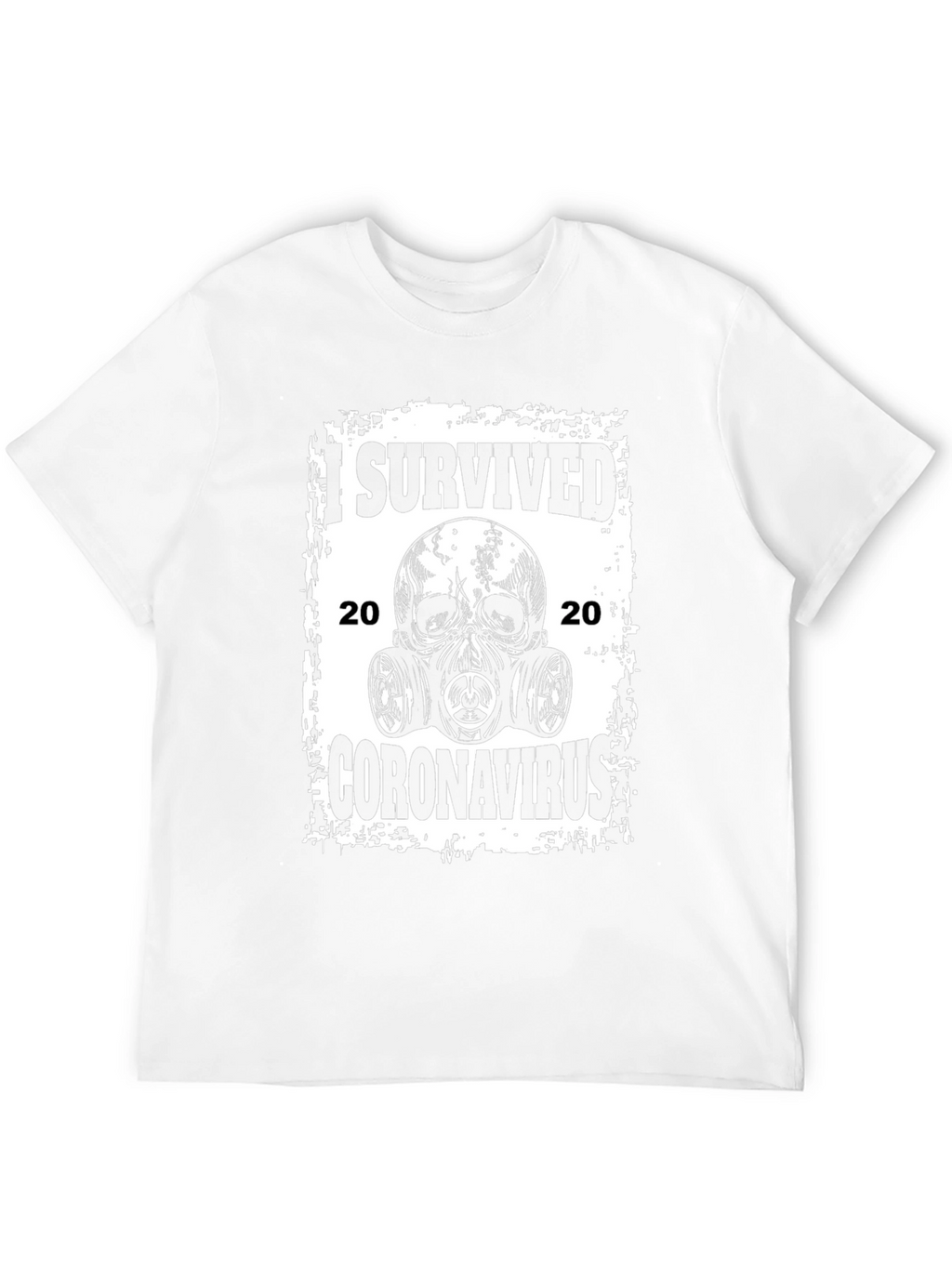 I Survived Coronavirus 2020 Graphic T-Shirt