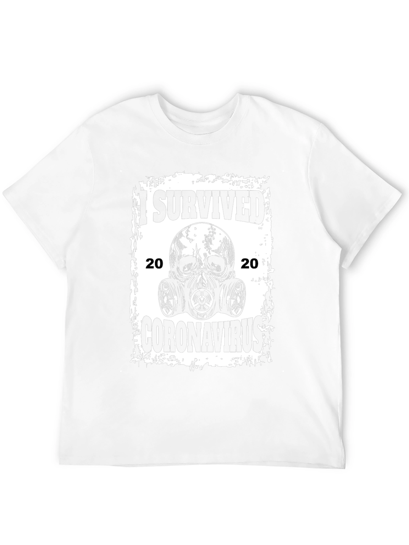 I Survived Coronavirus 2020 Graphic T-Shirt