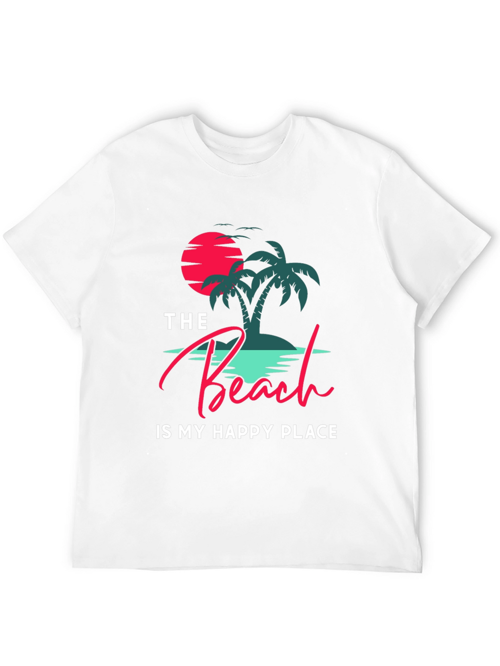 Beach Is My Happy Place Graphic Tee