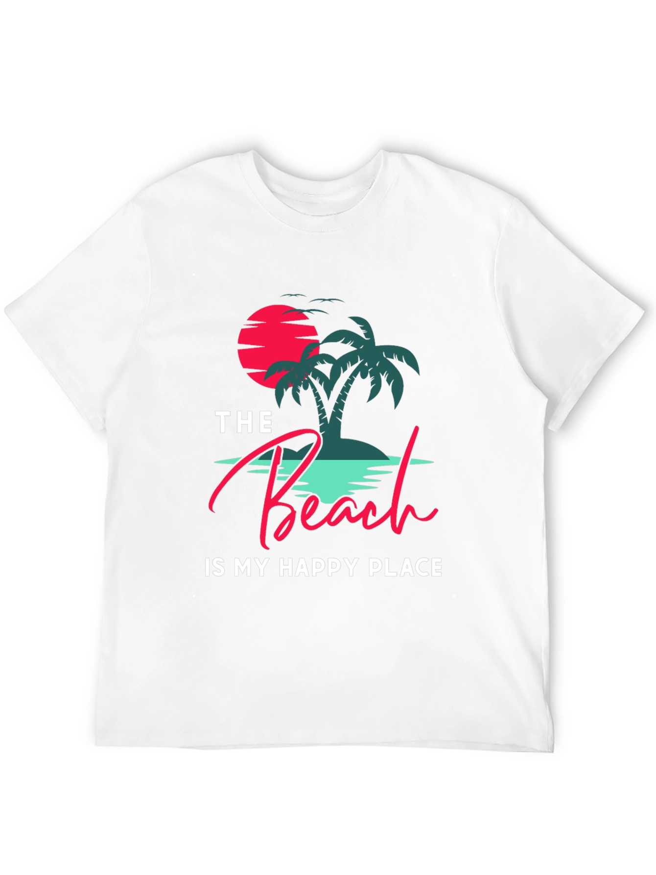 Beach Is My Happy Place Graphic Tee